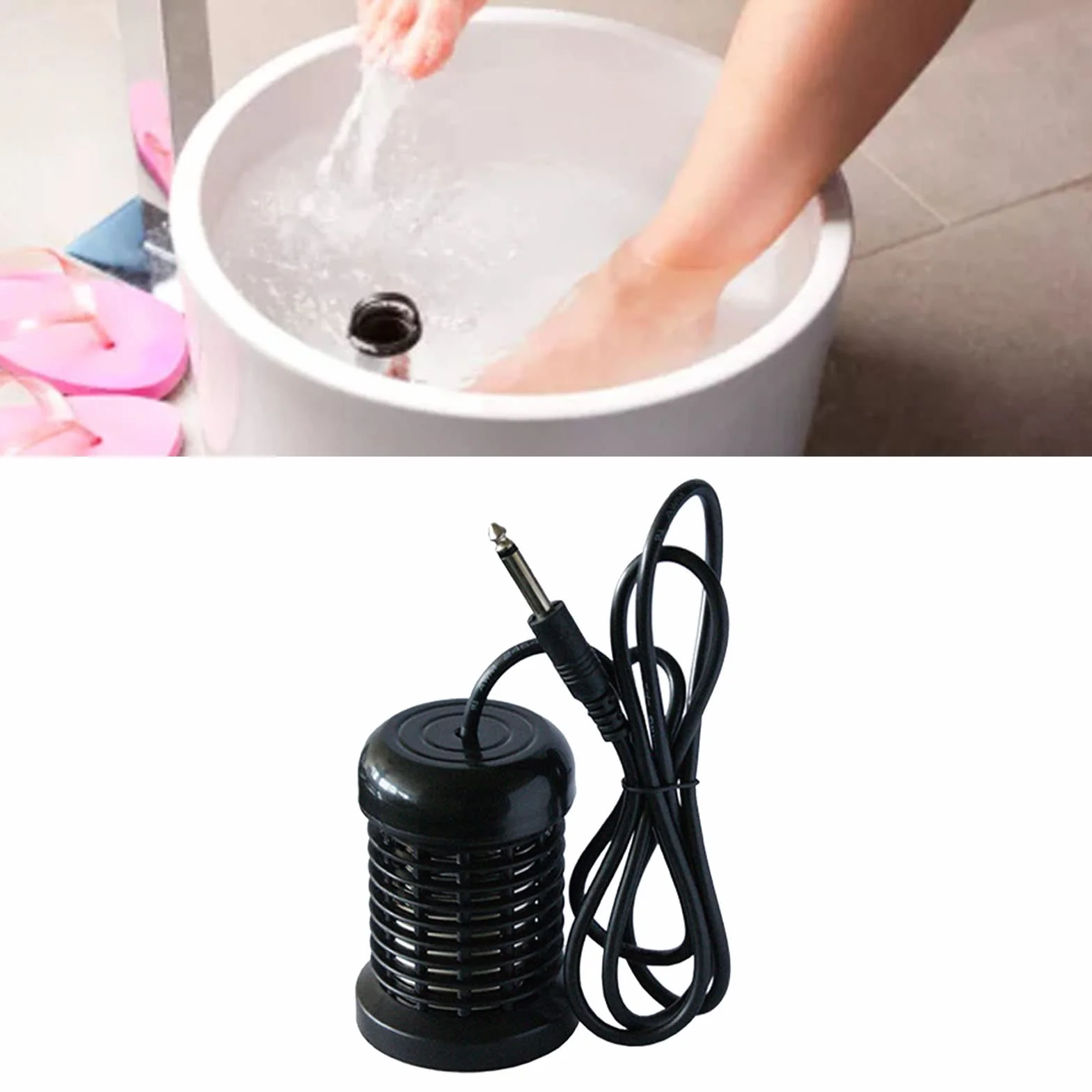 Matriz De Desintoxicación De Baño De Pies Iónicos, Acero Inoxidable 10 Accesorio