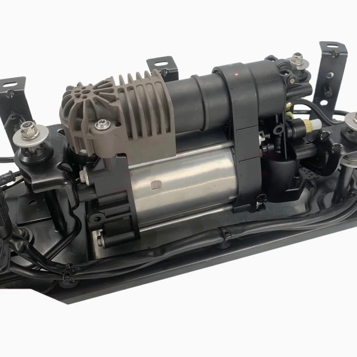 Suspensiones de aire Bomba Aire Bomba Compresora Suspensión Neumática Con Bloques Válvulas Suspensión Para Maserati Para Levante 2017-2020 670037522 670039247 670032005 Amortiguadores
