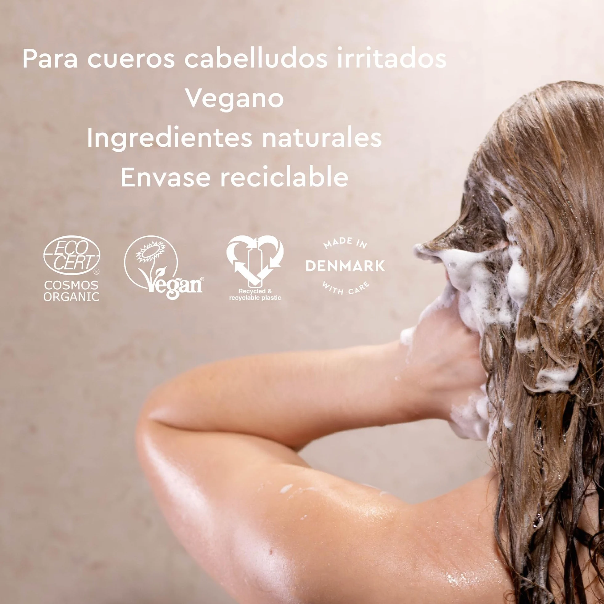 Urtekram Champú de Árbol de Té 500ml Cuidado Calmante Cuero Cabelludo Irritado