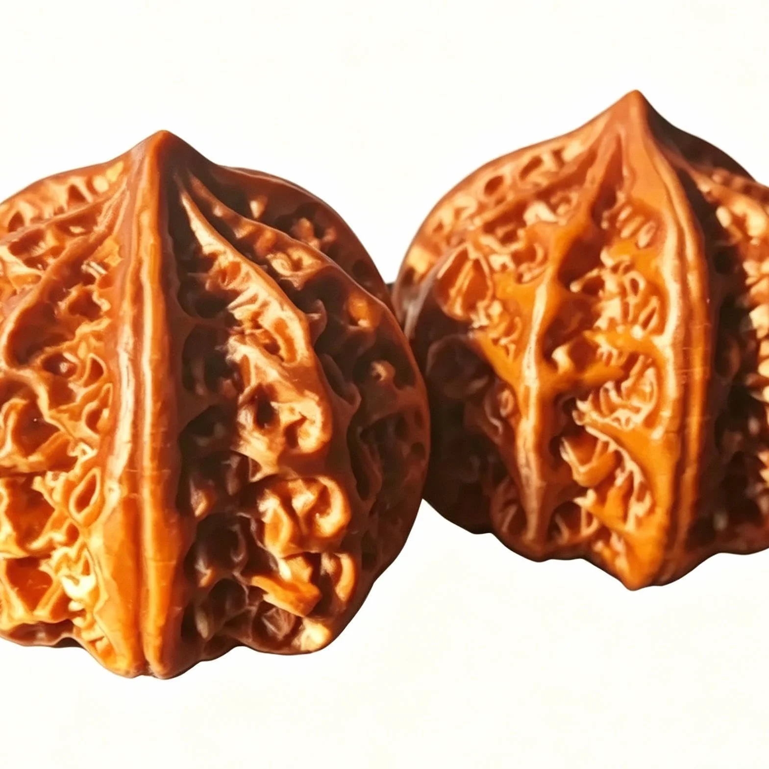 Empuñadura antideslizante de nogal natural, nueces tradicionales de mano y dedos, regalo para hombre