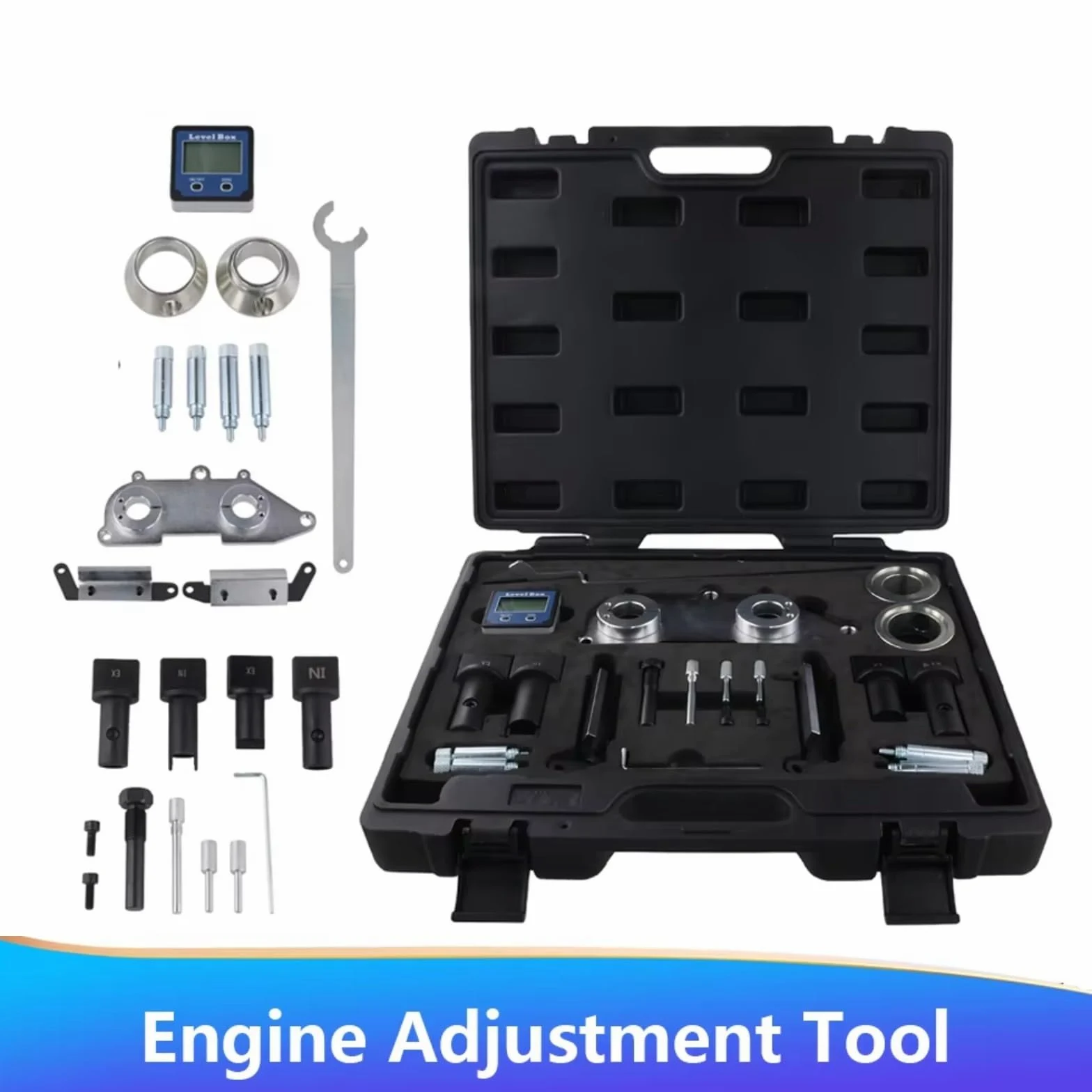 Herramienta Ajuste Motor, Juego Orificios Distribución Sin Batería Compatible con A1 2018 para A3 2017 para Q2 2018 para Q3 2018 Kit Calado Distribucion