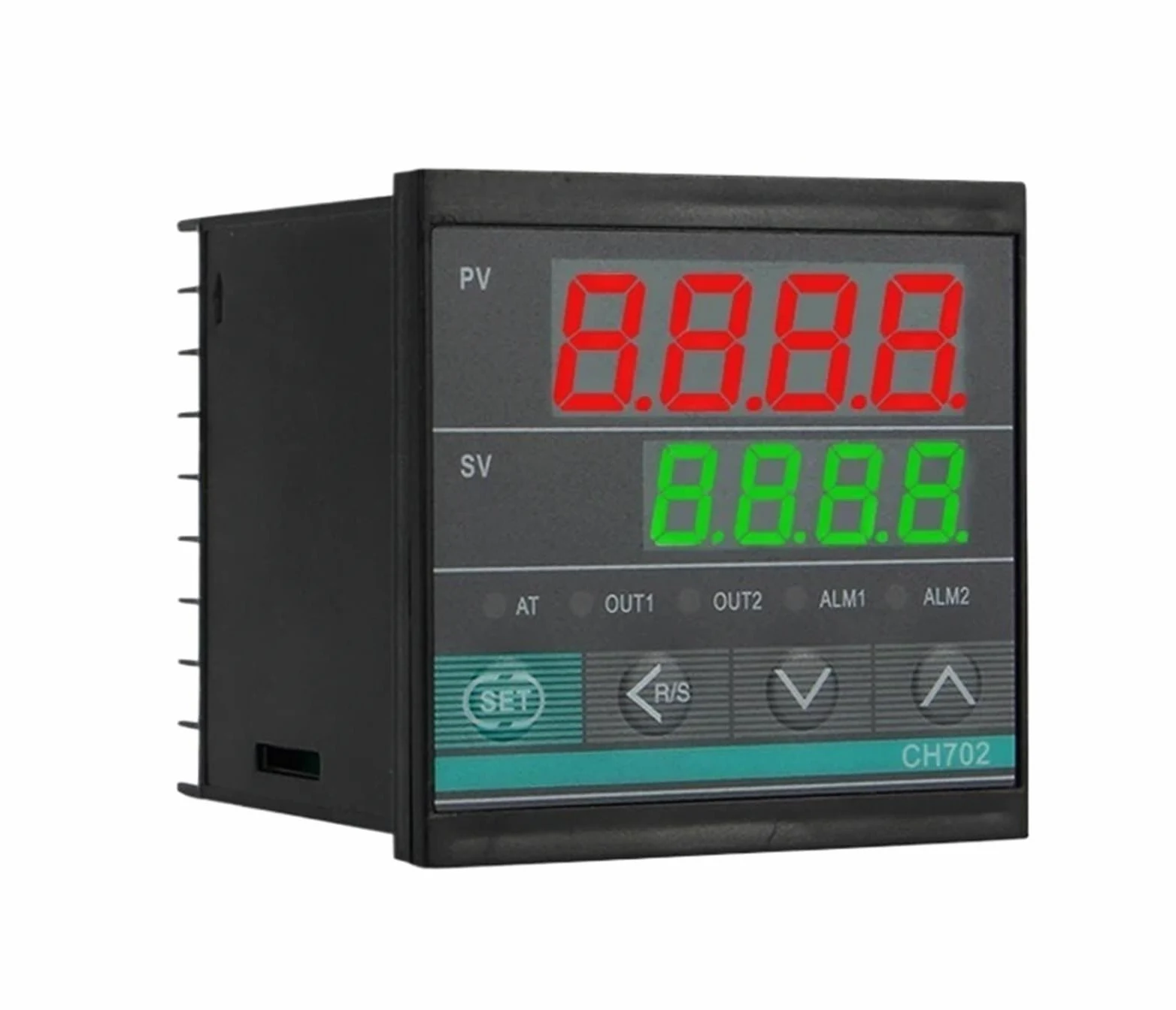 Controlador de temperatura 702 72 * 72mm Multi Input KEJ PT100 0-10V 4-20mA Salida PID de voltaje SSR Relé CA 220V 24VDC 380VDC
