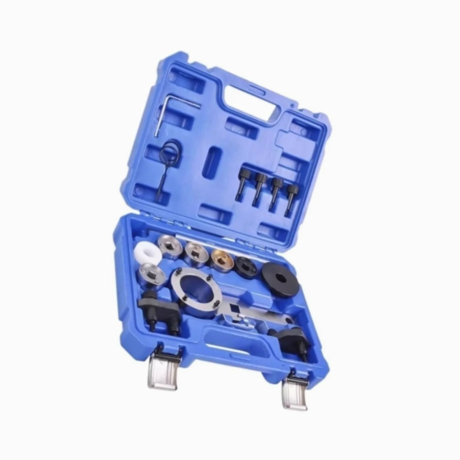 herramientas árbol levas Kit Compatible Con Vw Para CC 2.0T 2009-2018 Motor Automóvil Tensor Cadena Herramienta Bloqueo Polea Árbol Levas Ajuste Interior Automático OEM: T40266 T10352