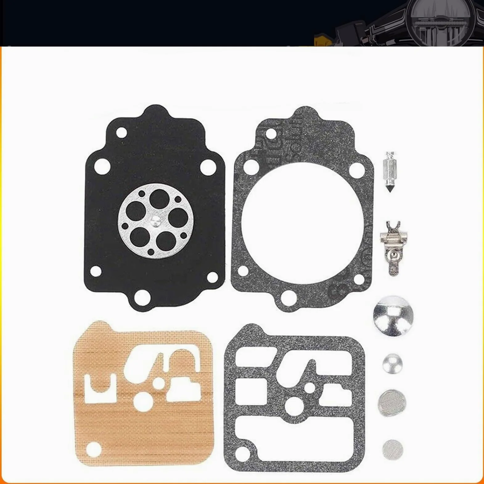 Kit de reparación y reconstrucción de carburador RK32 RK34. Reemplaza a RK-32HK RK34HK. Compatible con carburadores de motosierras Stihl 034 038.