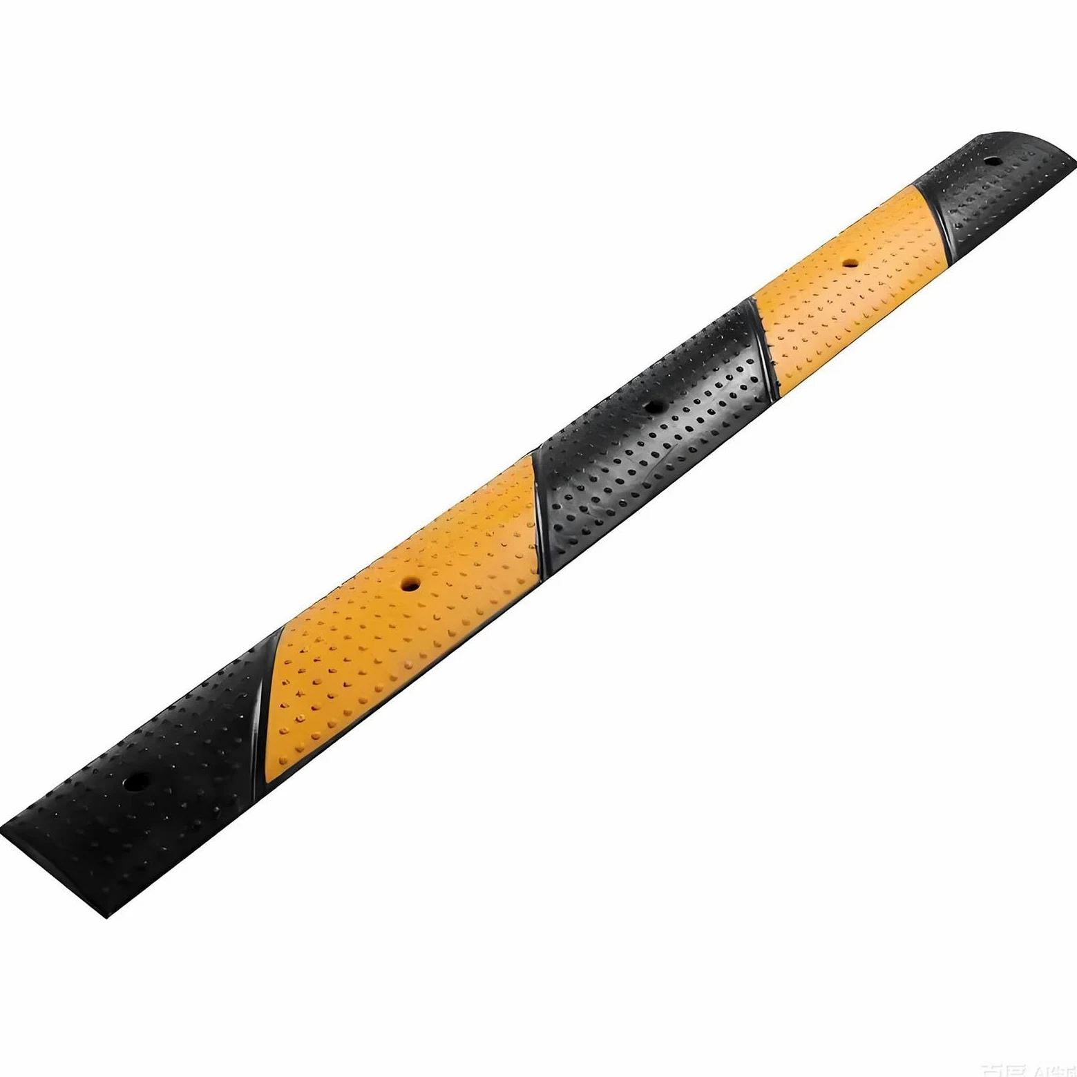 Reductor de Velocidad de Goma para aceras de 39,4 x 3,9 x 0,8 Pulgadas, Alta Visibilidad, calmante del tráfico, Seguridad, Capacidad de Carga de 11 000 Libras para Carre,