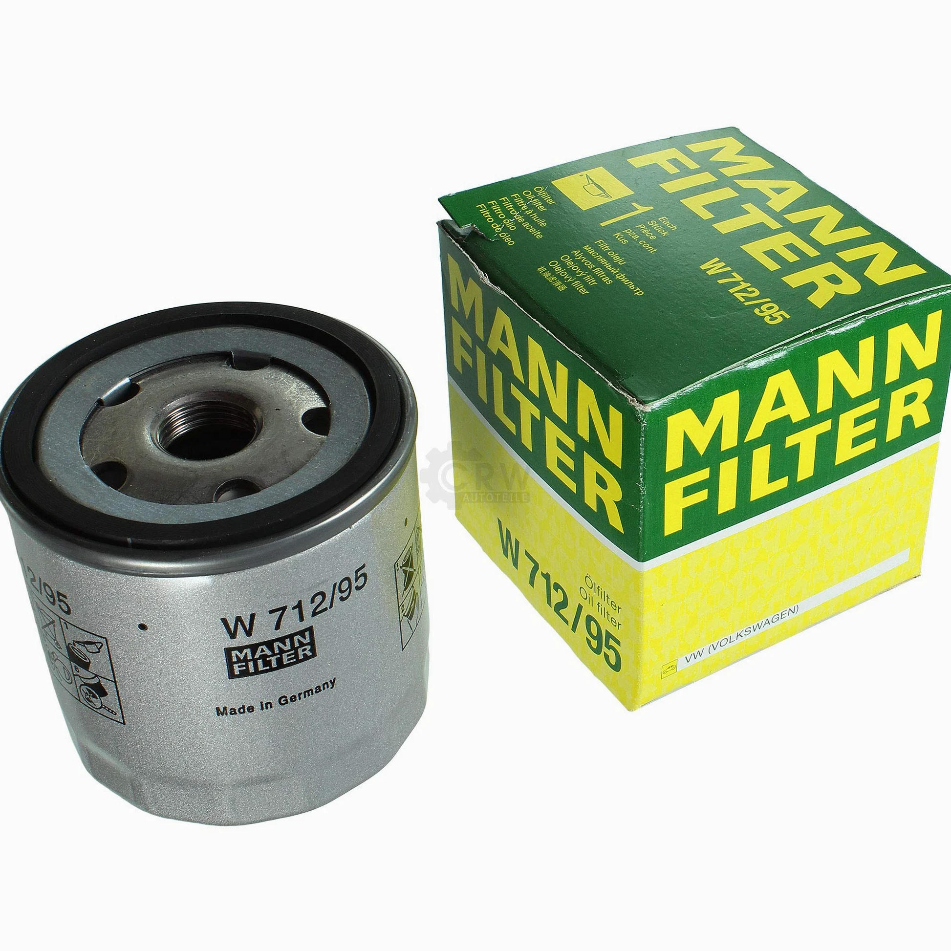 5L MANNOL 5W-30 Combi LL+MANN-FILTER VW UP 6R 6C 1.0