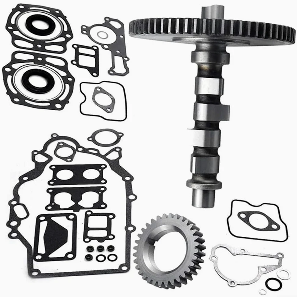 Kit de árbol de levas con engranaje recto y junta para motor Kawasaki FD620D, reemplaza 12044-0803 59051-2112 AM124510, juego de actualización de piezas de cortacésped resistente