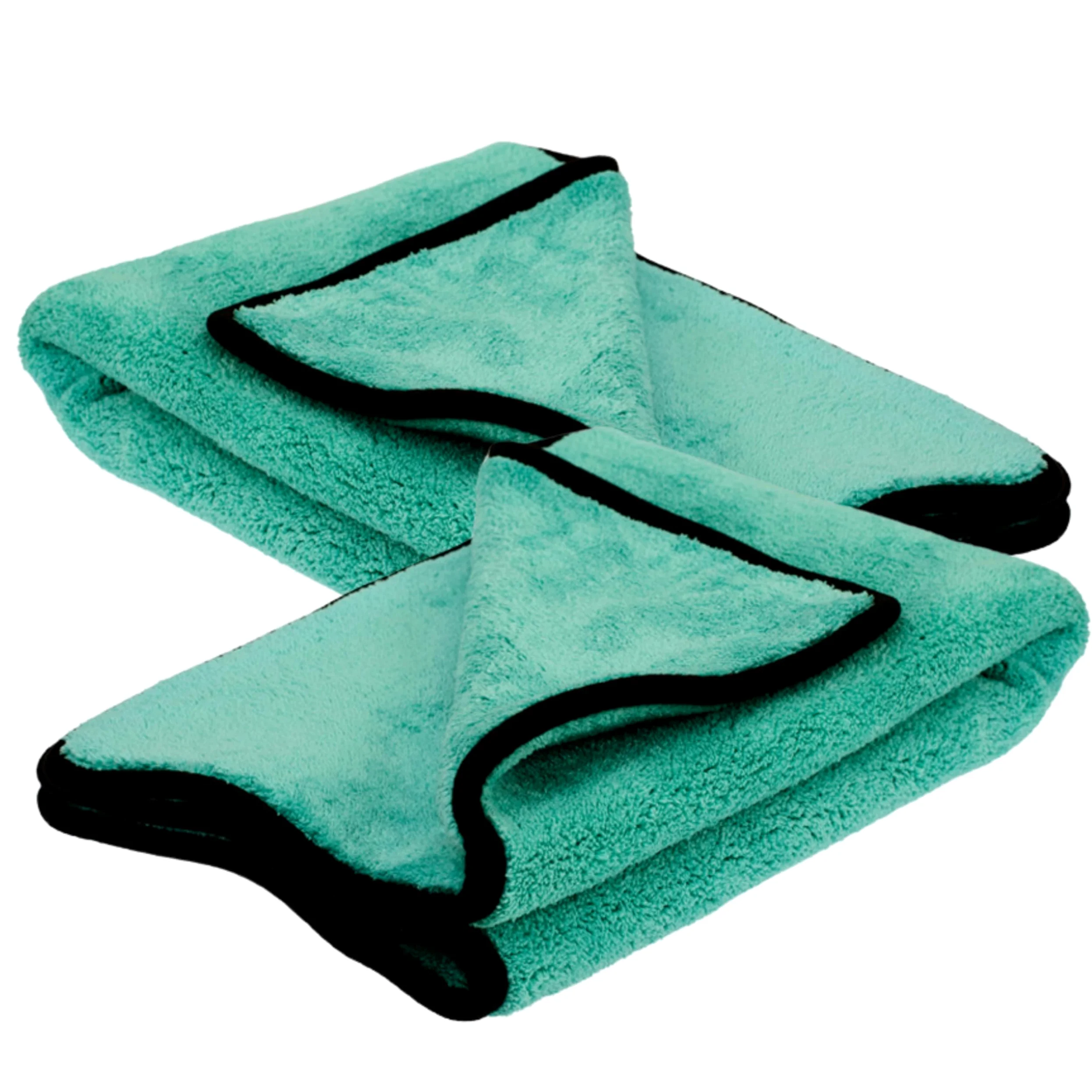 Tek Automotive Aqua - Juego de 2 toallas de secado de coche de lujo de 1200 g/m², paños de microfibra extra grandes (50 x 70 cm), superabsorbentes, ultrasuaves, para limpieza, detalles, pulido y
