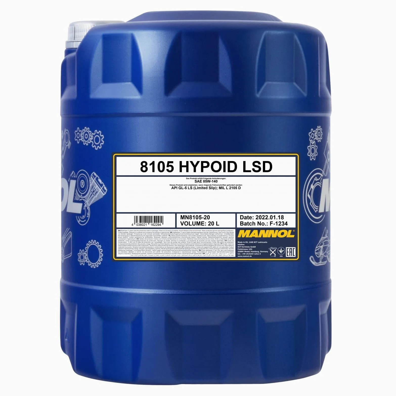 MANNOL MN8105-20 Aceite de transmisión 20L