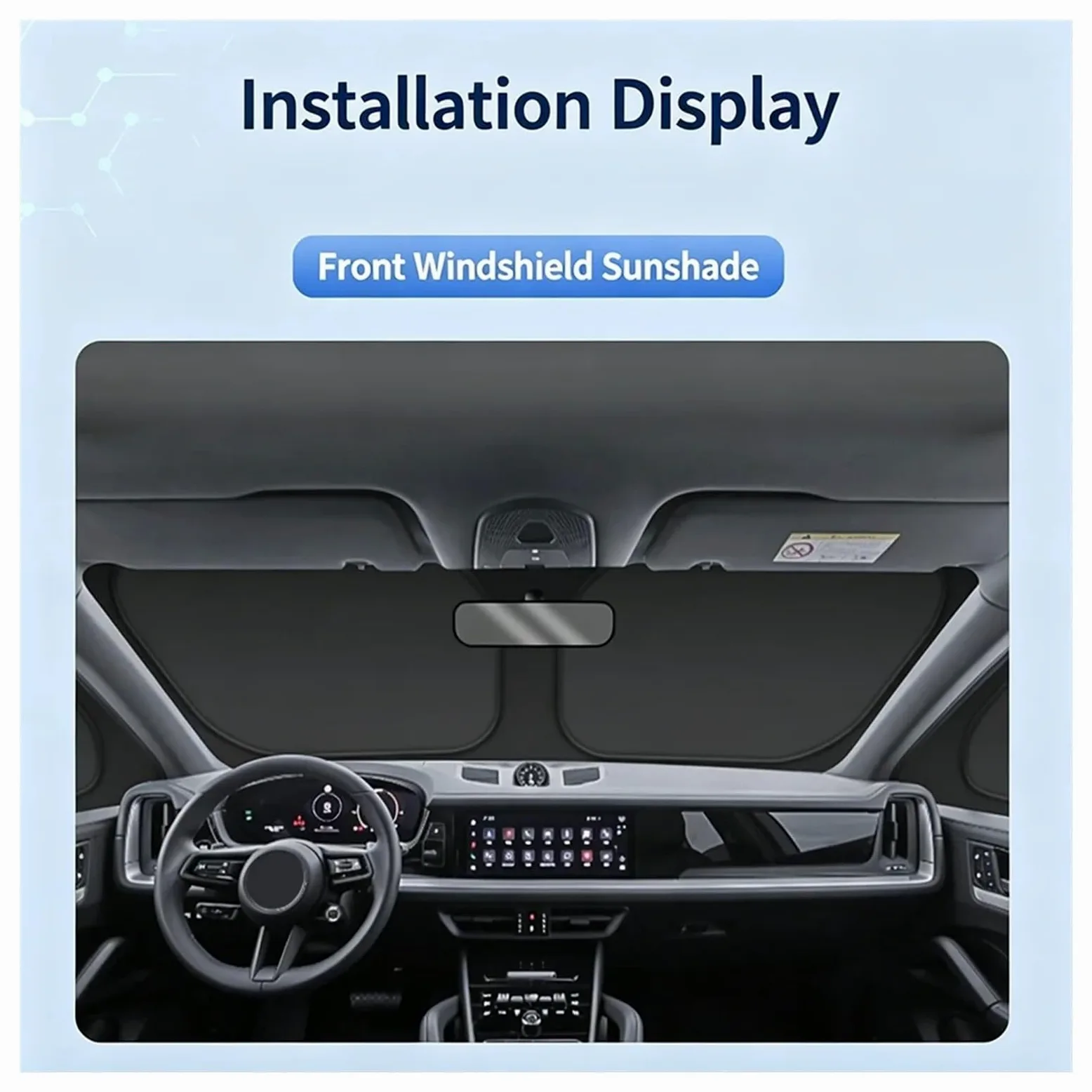 Cortinas Parasol Ventanas Laterales Coche para Benz para GLA para GLB GL 2008-2025 Parasol para Parabrisas De Coche Reflectante
