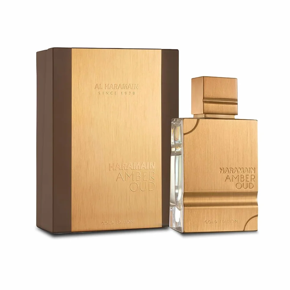 Al Haramain Amber Oud Gold Edition 60ml Eau de Parfum Unisex Spray Perfume árabe larga duración