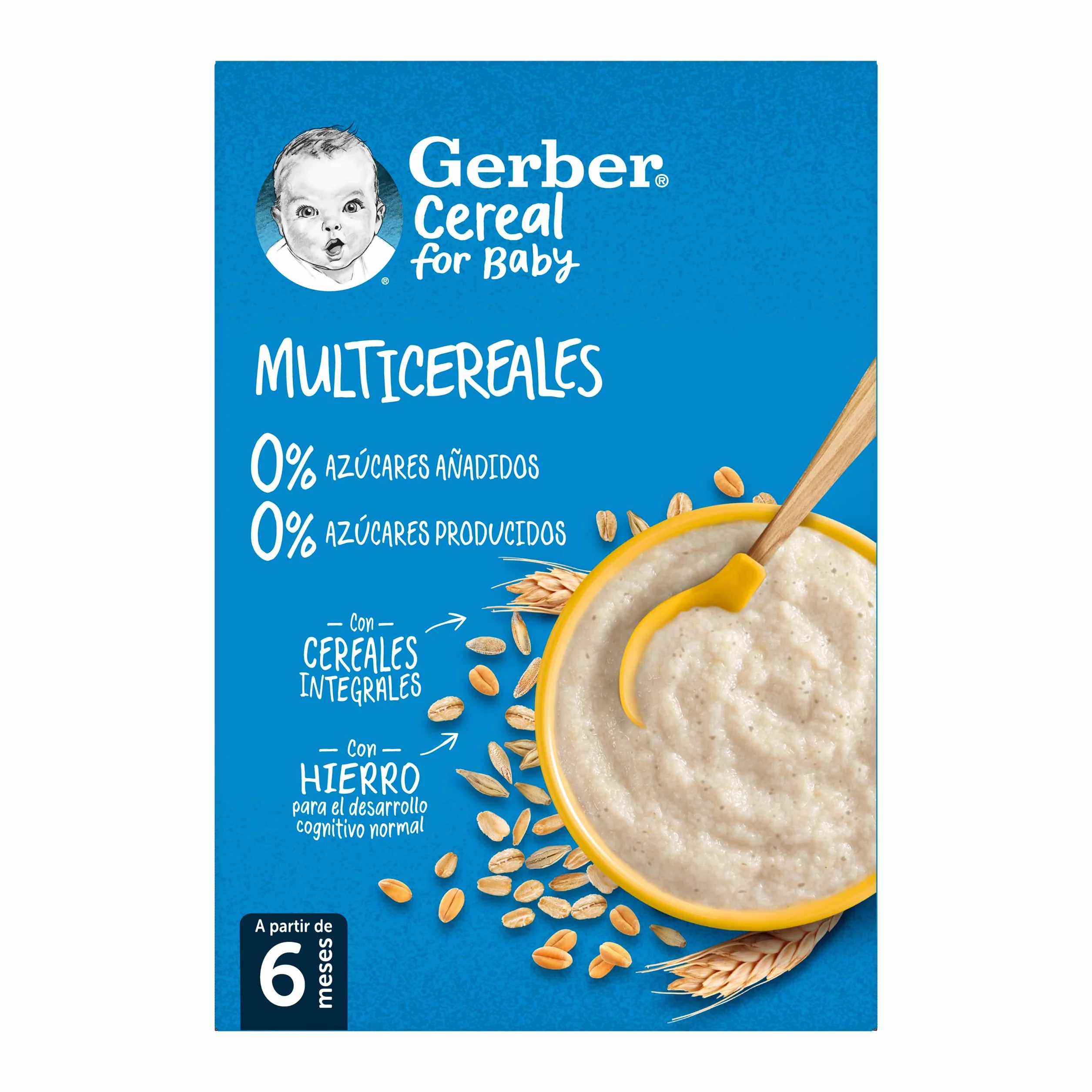 GERBER Papillas Multicereales 270 g