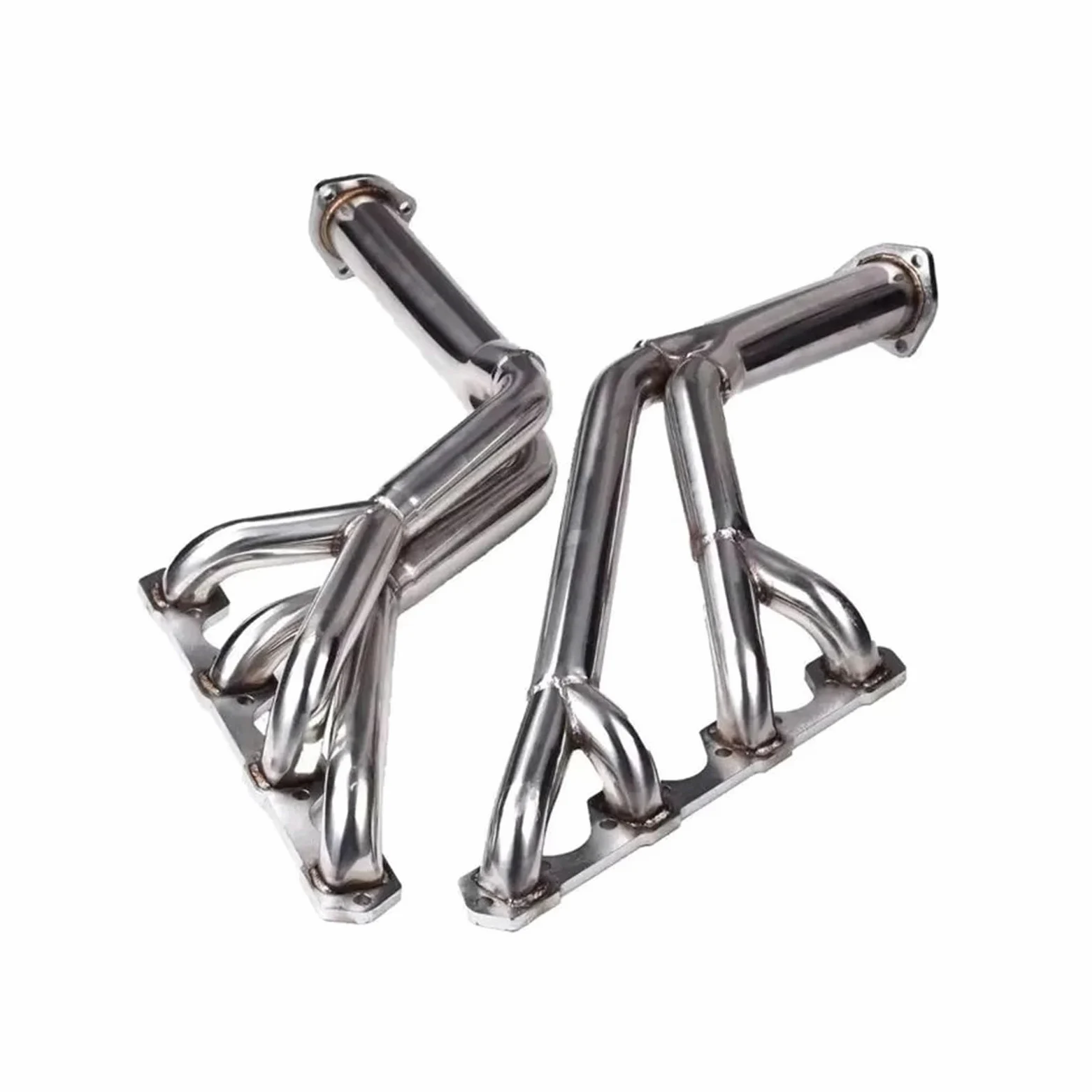 Cola De Escape Coche Para Ford, Para Mercury, Para Mustang, Para Cougar, 260, 289, 302 Colectores Escape Tri-Y Acero Con Recubrimiento Cerámico Punta Escape