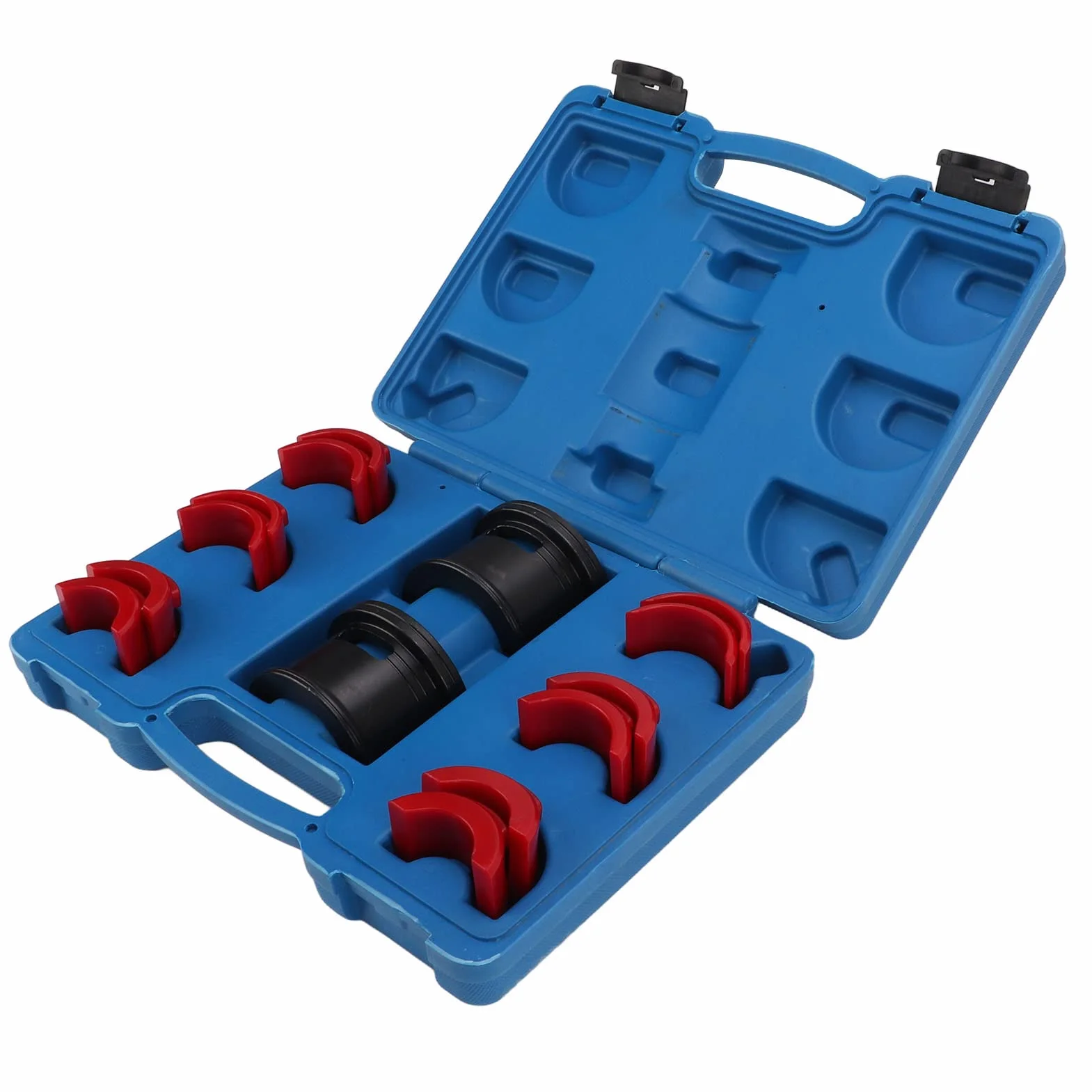 Herramienta de Controlador de Sello de Horquilla Delantera, Noslip Grip 35-50 Mm Forma de Brida Herramienta de Instalación de Sellos de Aceite del Cuerpo para Motocicletas Bicicletas