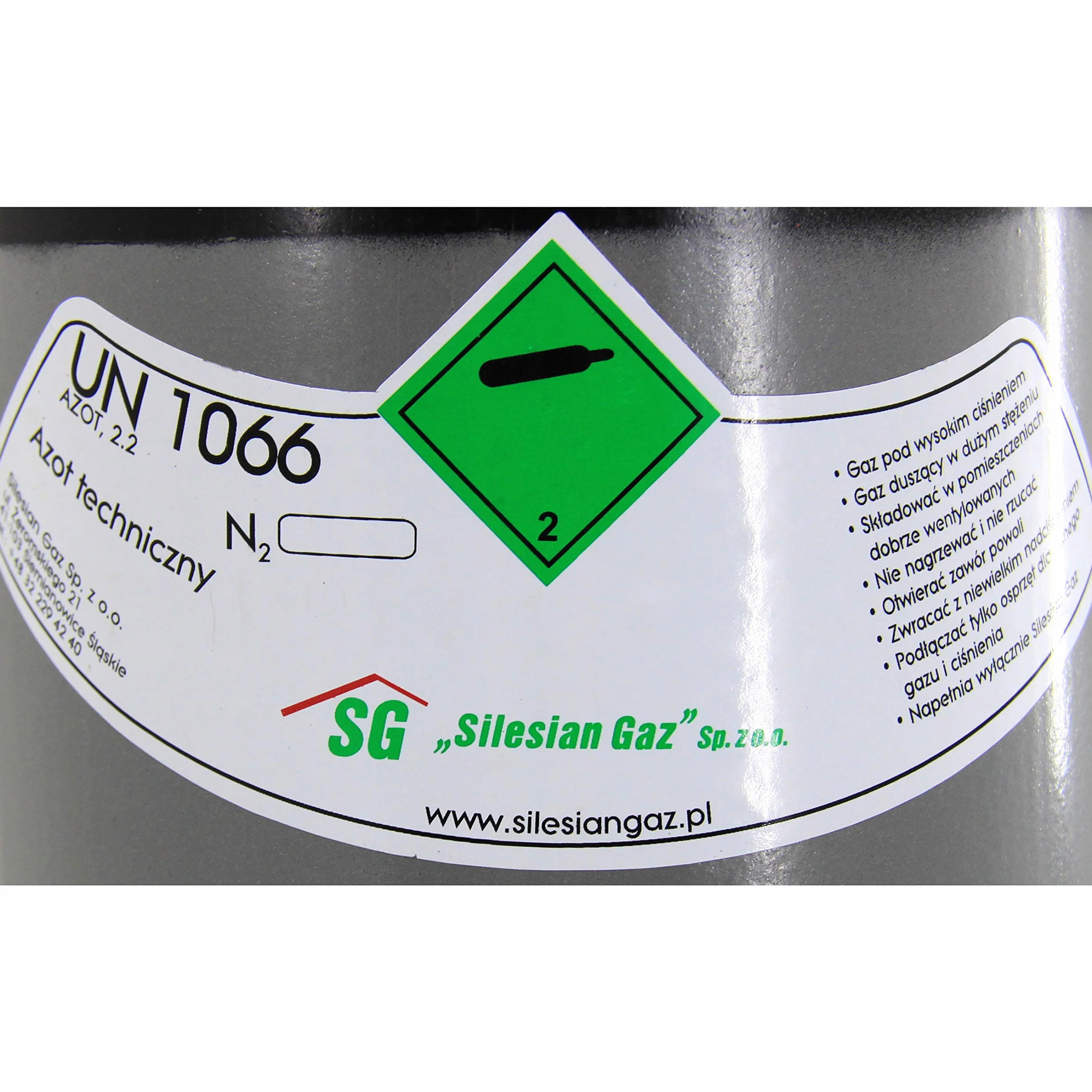 Botella de gas de nitrógeno, 8 litros, 1,6 m3, aire acondicionado, sudor inflado de neumáticos con reductor