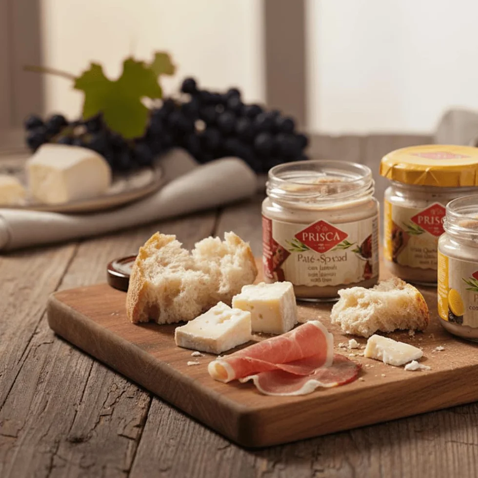 Surtido de Patés 6×90g con Vino de Oporto, Jamón y Queso de Cabra