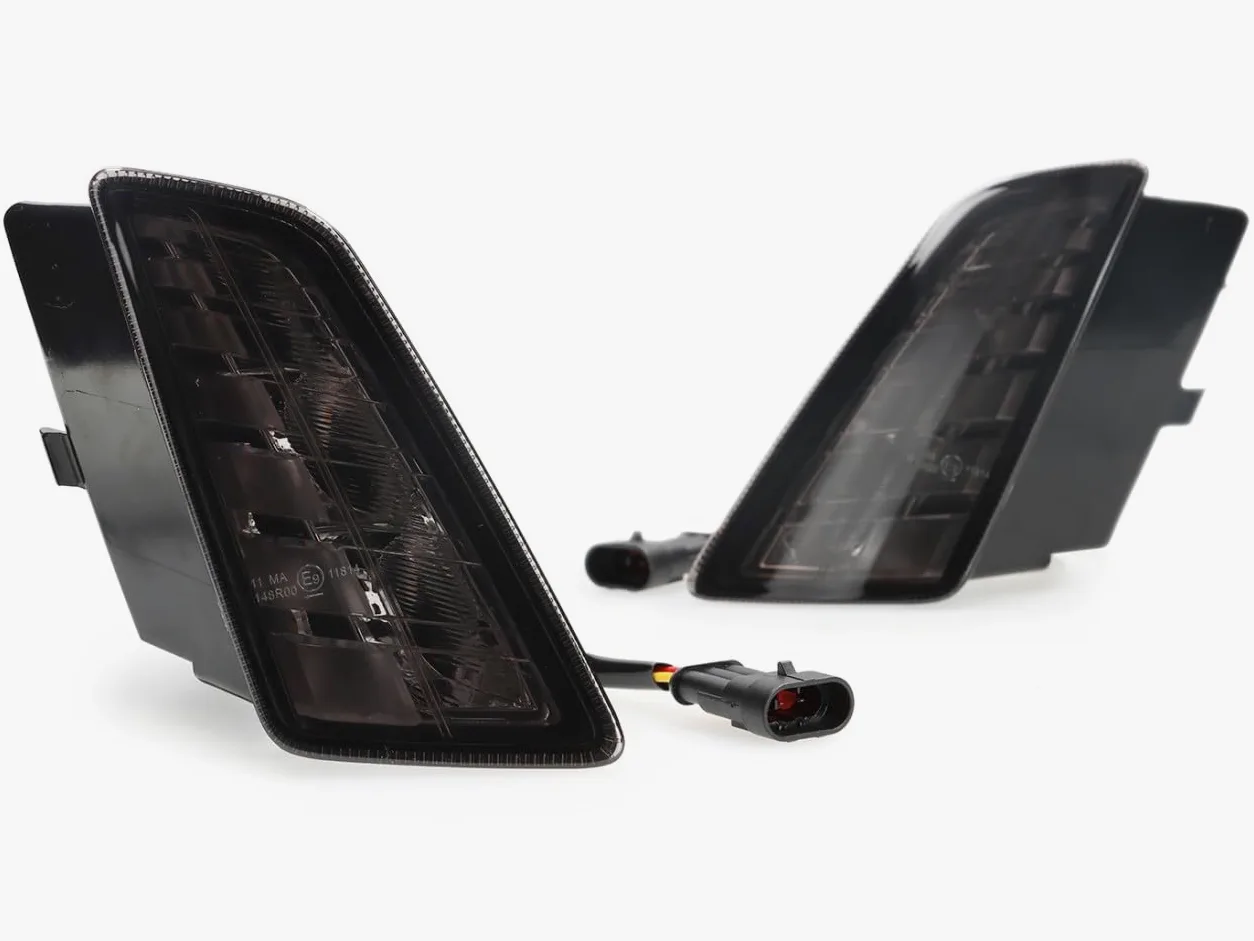 PIAGGIO Power1 - Intermitente LED tintado delantero y trasero para Vespa GTS a partir de 2023 con homologación