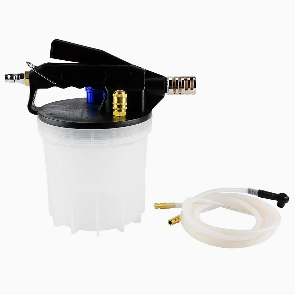 2L Purgador de Frenos Sangrador de Líquido de Freno para Coche, Herramientas de Extracción del Líquido de Frenos de Vacío de Automóvil