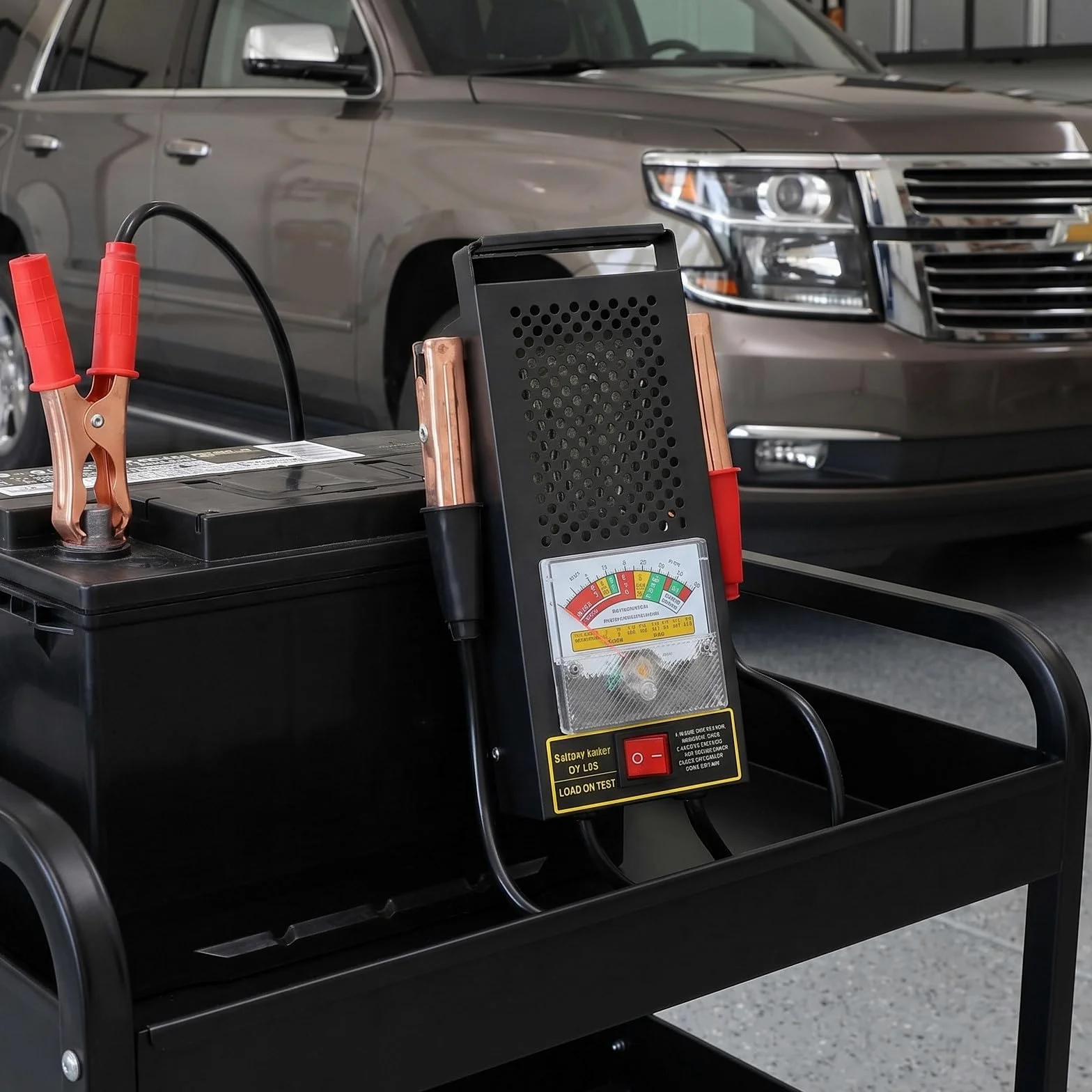 2 probadores de diagnóstico de baterías para automóviles: comprobador rápido de voltaje y carga para baterías de coche. Analizador portátil profesional para una evaluación precisa de la