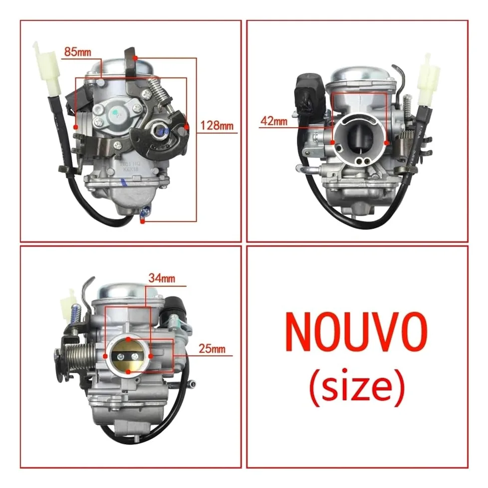Carburador De Motocicleta Con TPS Electrónico | Apto for Yamaha excitador 125cc Nouvo LC