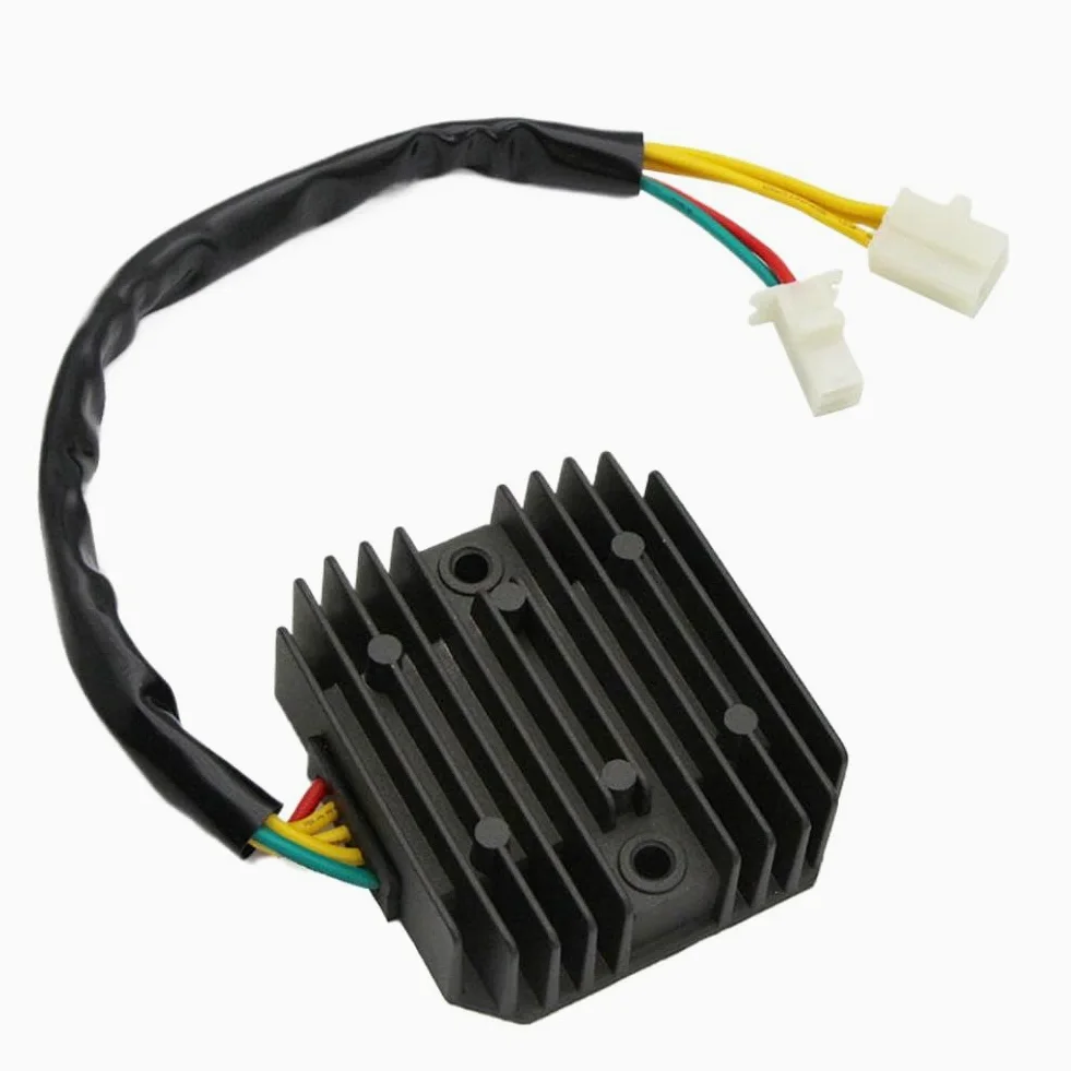 Regulador Rectificador de Voltaje Compatible con Daelim VJF 250 | Se ajusta a Daelim Roadwin R, VJ, VL 125 Fi, SV125, SL125U, S1, S3 125, S-300, SN125 EFI ; Pieza 31600-BA1-R300