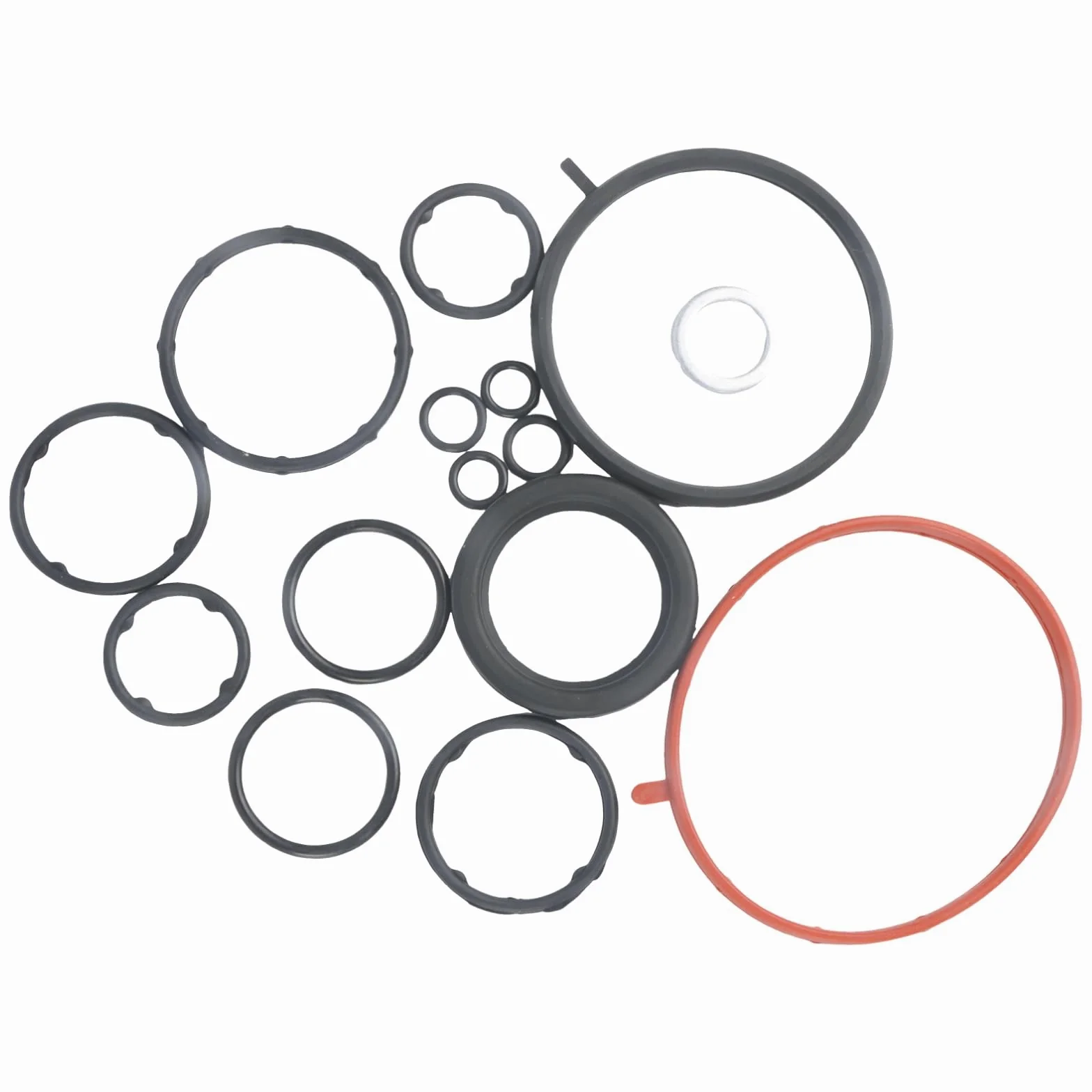 1 Juego de Kit de revisión del motor 20910-2BB03 28411-2B600 22443-2B800 22224-2B011 for accesorios de revisión de motores G4FD 1.6L