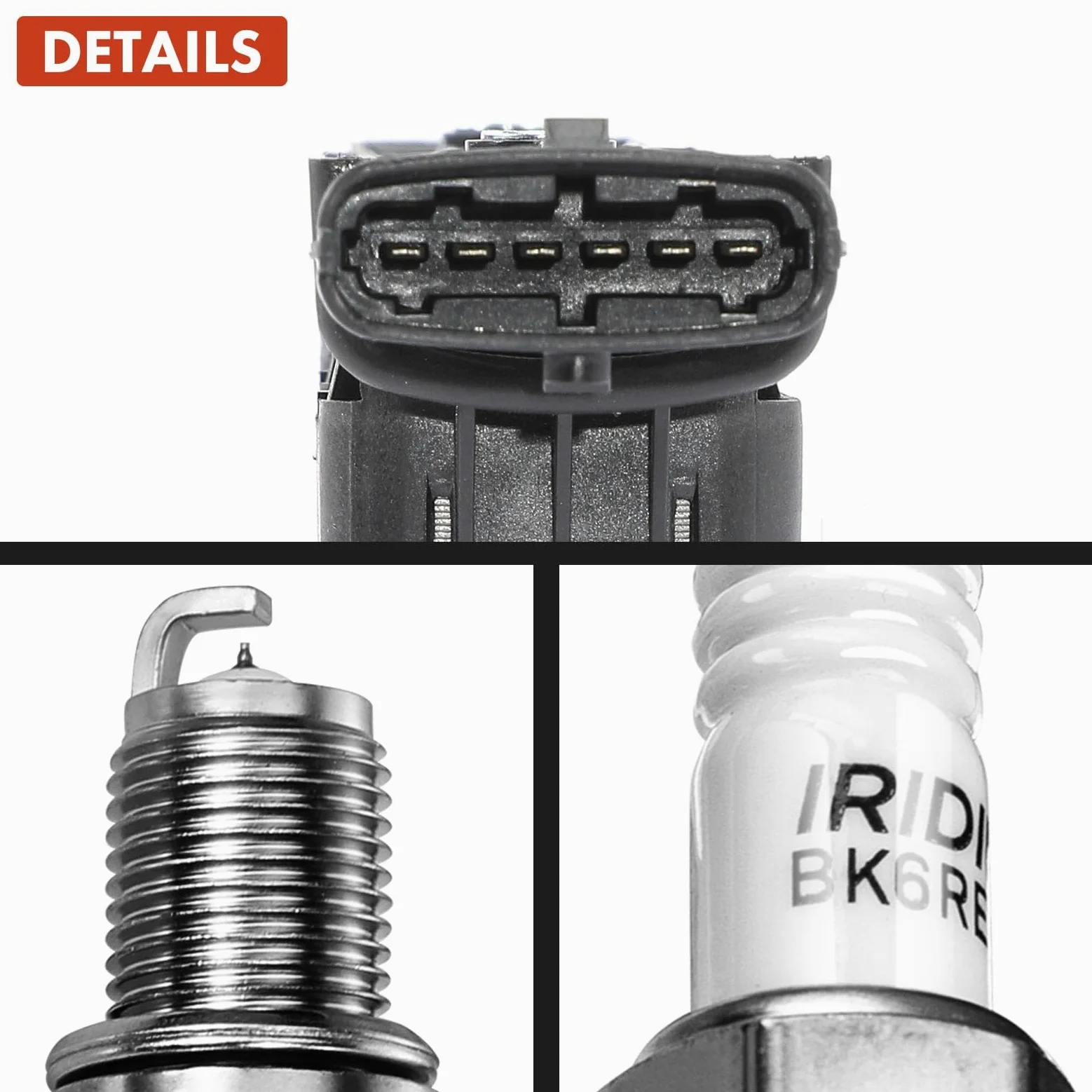 Frankberg 1 bobina de encendido + 4 bujías 1208020 | Compatible con: Tour combinado, Astra H A04, Corsa D S07, Caravana clásica Astra G F35, Corsa C Caja/Hatchback X01