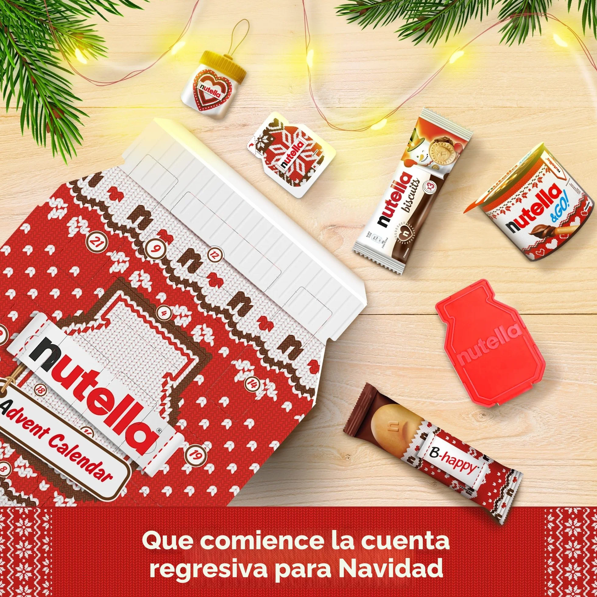 Nutella Calendario de Adviento 528g