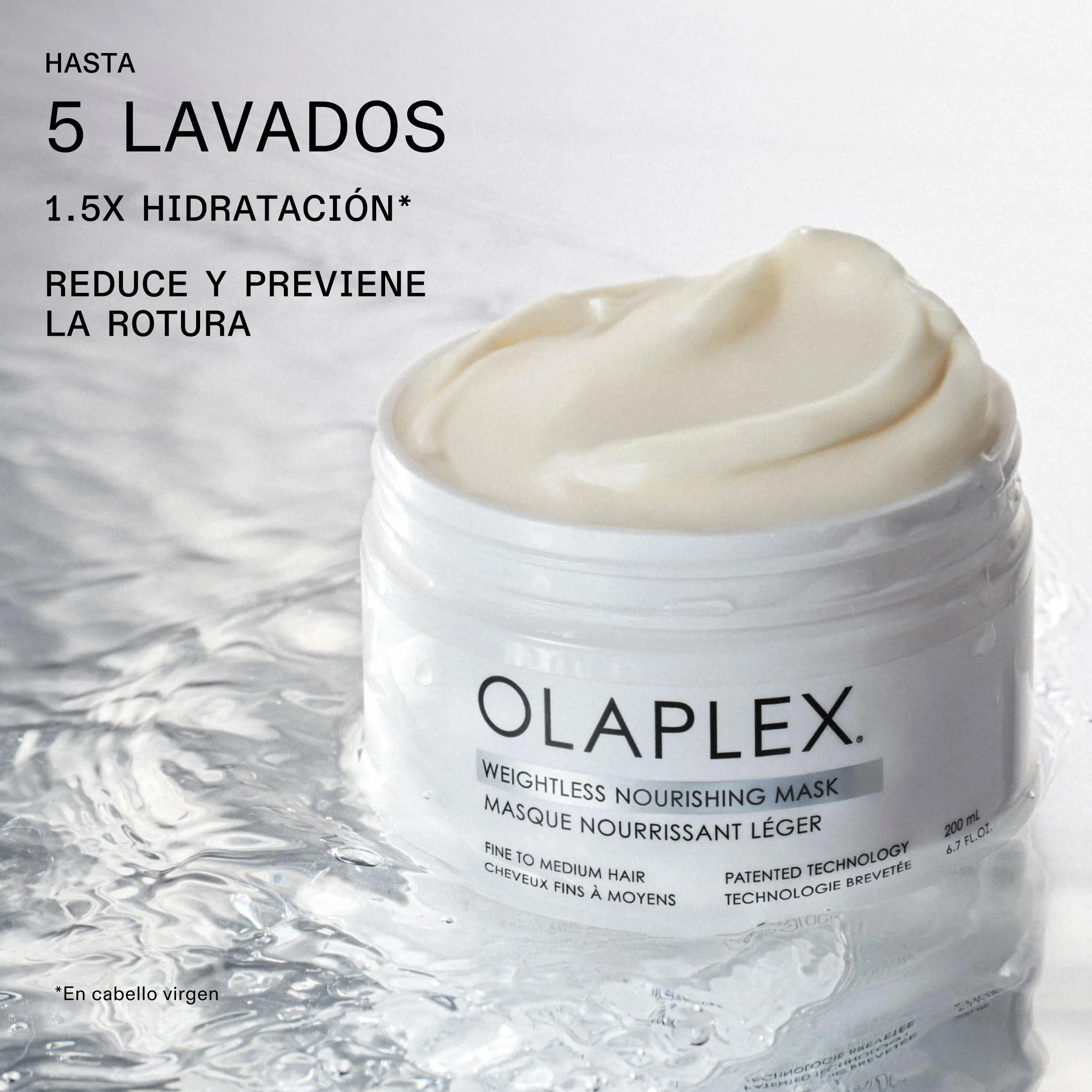 Olaplex Weightless Nourishing Mask 200 ml Hydrate Volumize Fine to Medium Hair
