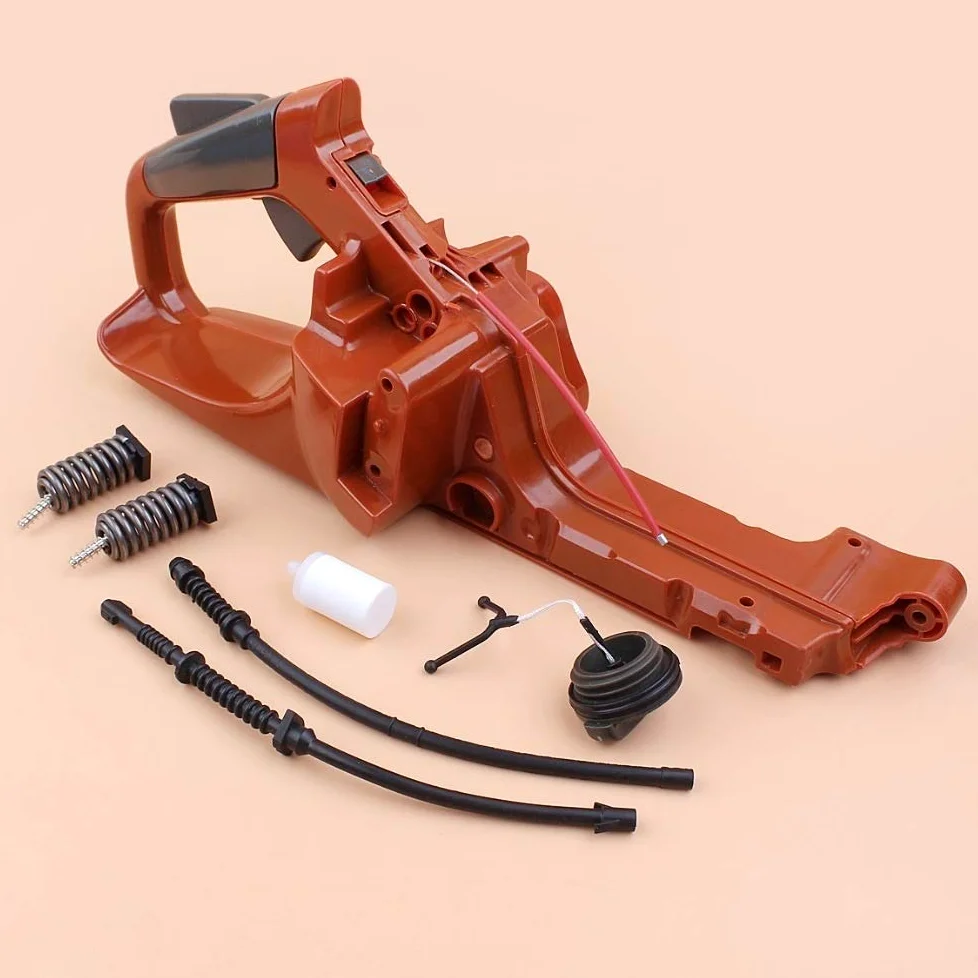 Kit de manija Trasera para Tanque de Combustible Compatible con motosierras de Gasolina 450 450E 445 445E de Repuesto 525862104, 525862101