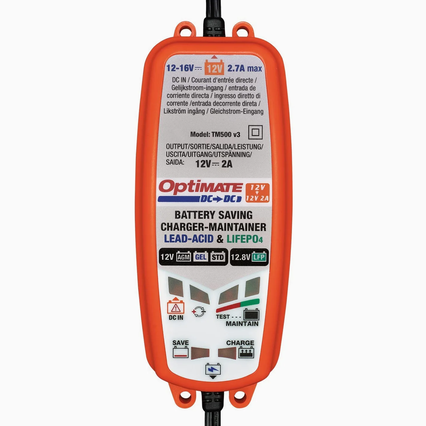 Tecmate TM-500 Cargador Optimate DC-DC