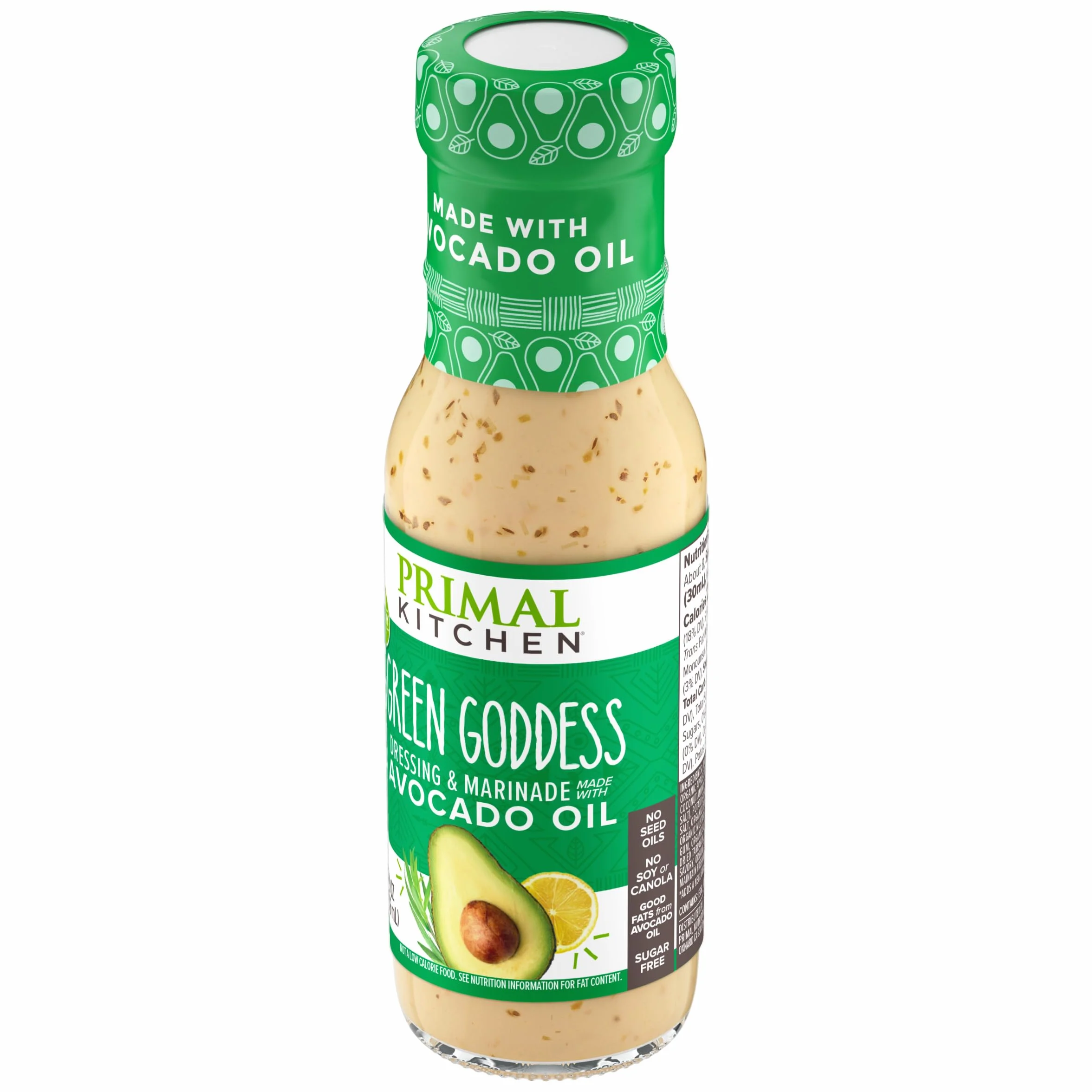 Primal Kitchen Preparación y adobo verdes de la diosa 8 onzas
