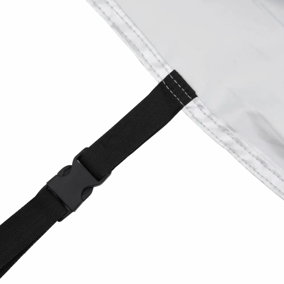 vidaXL Funda Completa Coche Sedan protección al Granizo XXL Gris/Plata, Funda de Coche, Funda de Coche para Exterior, Funda de Coche Impermeable