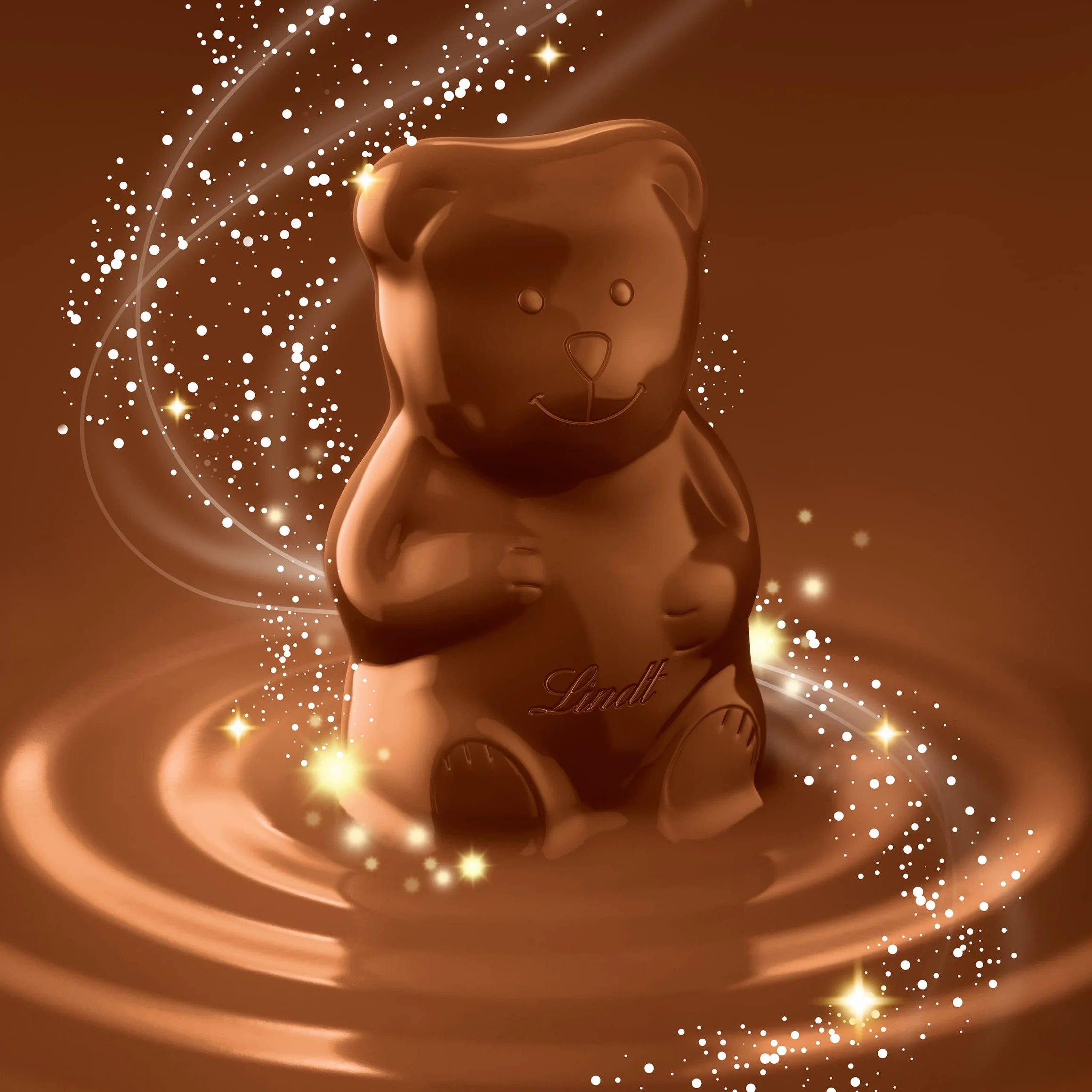 Lindt Teddy Calendario de Adviento 3D 310 gramos lujoso
