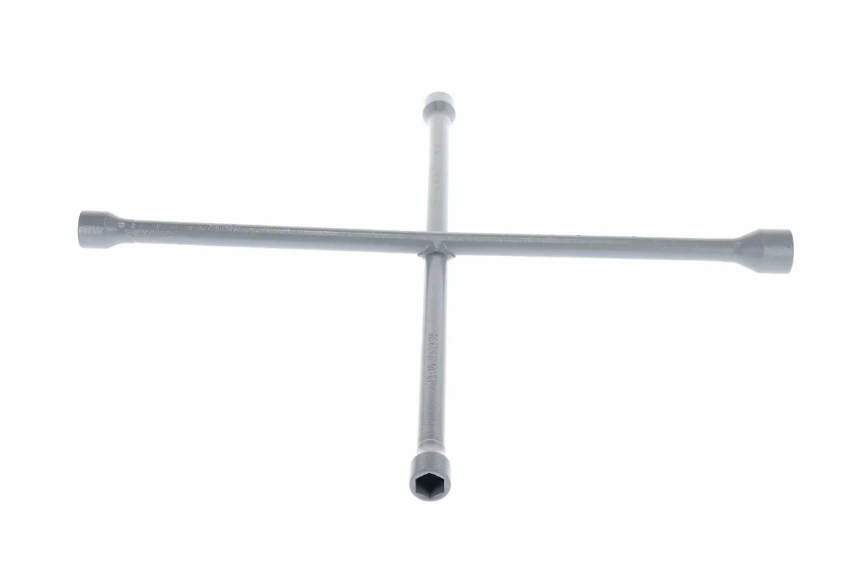 GEDORE Llave tipo cruz, Para camión/autobús/tractor, Anchos de llave 19 x 24 x 22 x 27 mm, Llave en cruz para ruedas, Cambio de neumáticos, Herramienta, 28 CU