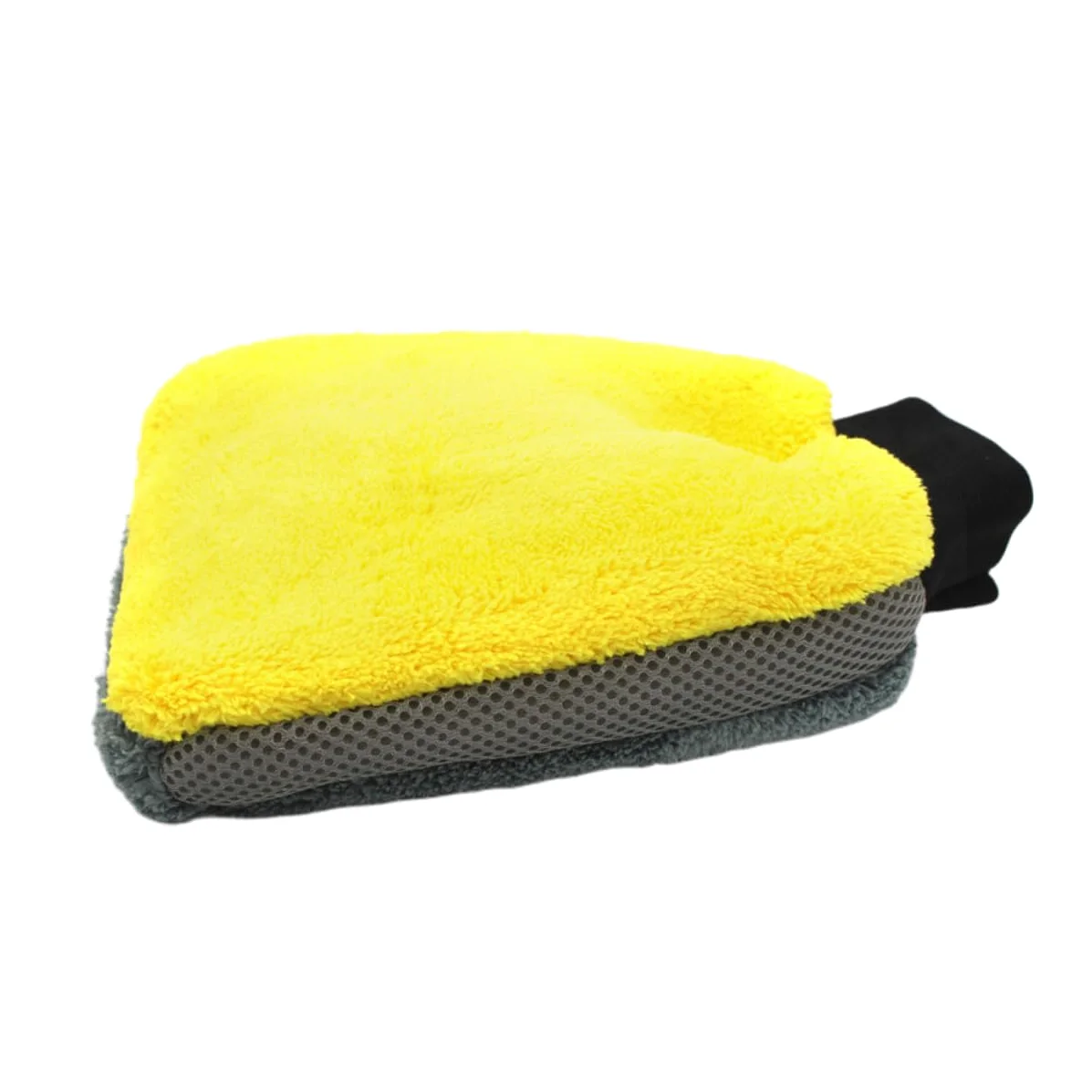 GLEAVI 2piezas Guantes De Lavado De Autos Impermeables De Microfibra Doble Cara Diseño Práctico para Limpieza De Vehículos y Superficies Delicadas Guantes De Lavado para Hogar y