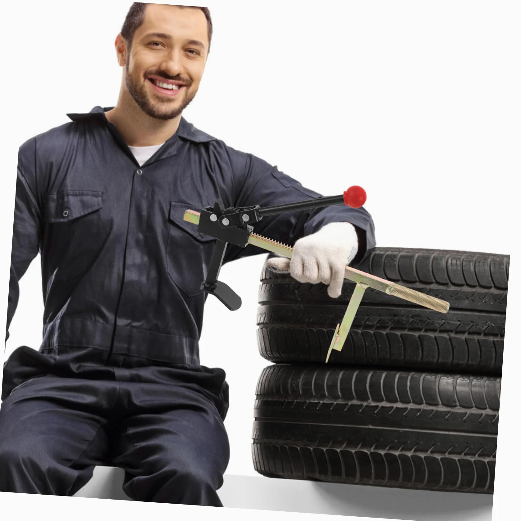 Cabilock Herramienta De Expansión Manual Para Neumáticos Kit De Reparación Fácil Separador De Coches