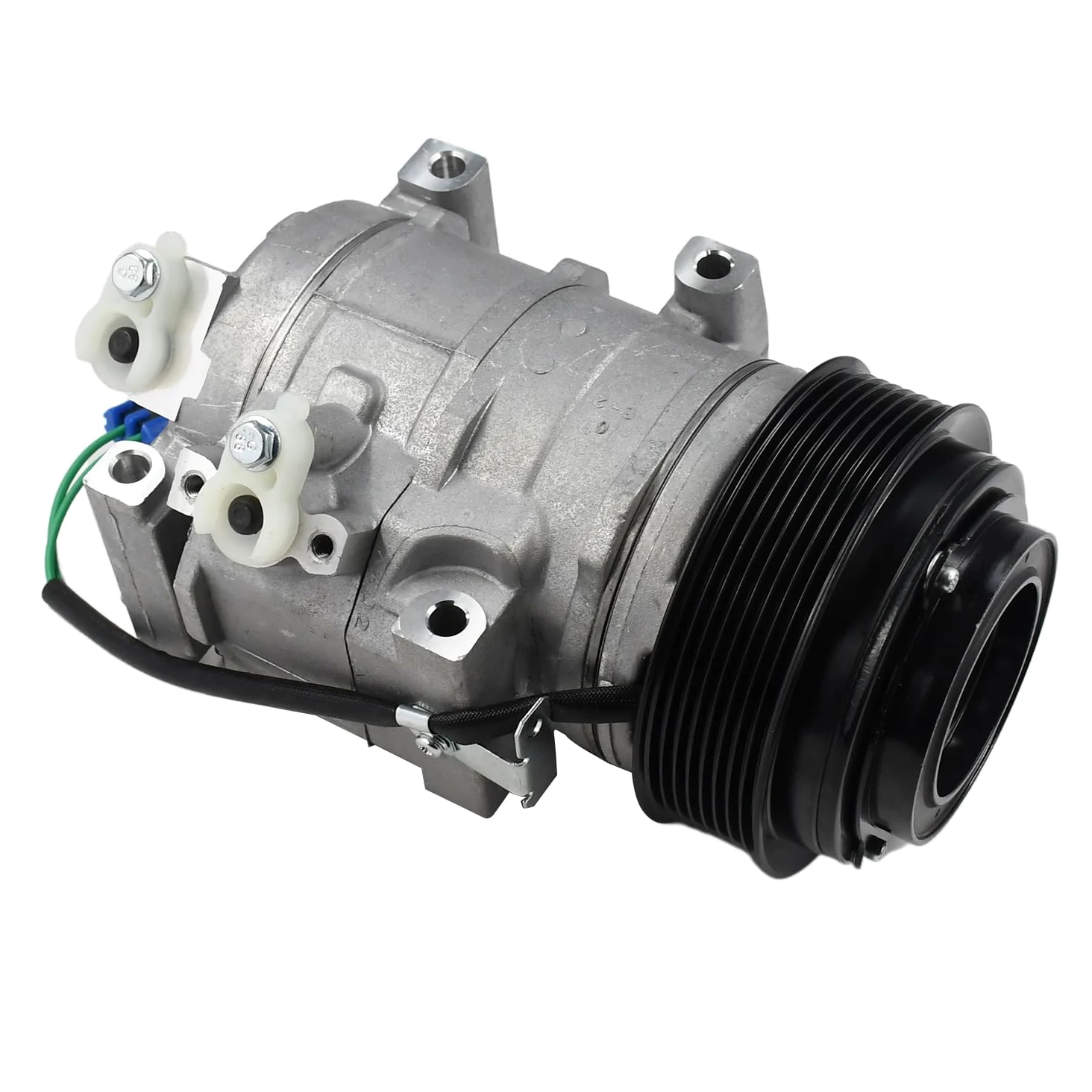 AT367640 24V Compresor de aire acondicionado SE502623 compatible con John Deere Crawler Loader 605K 655K 755K eje 1400 YZ19314 YZ19489 YZ19550 Bulldozer sobre orugas 1050K 550K 650K 700K 0K