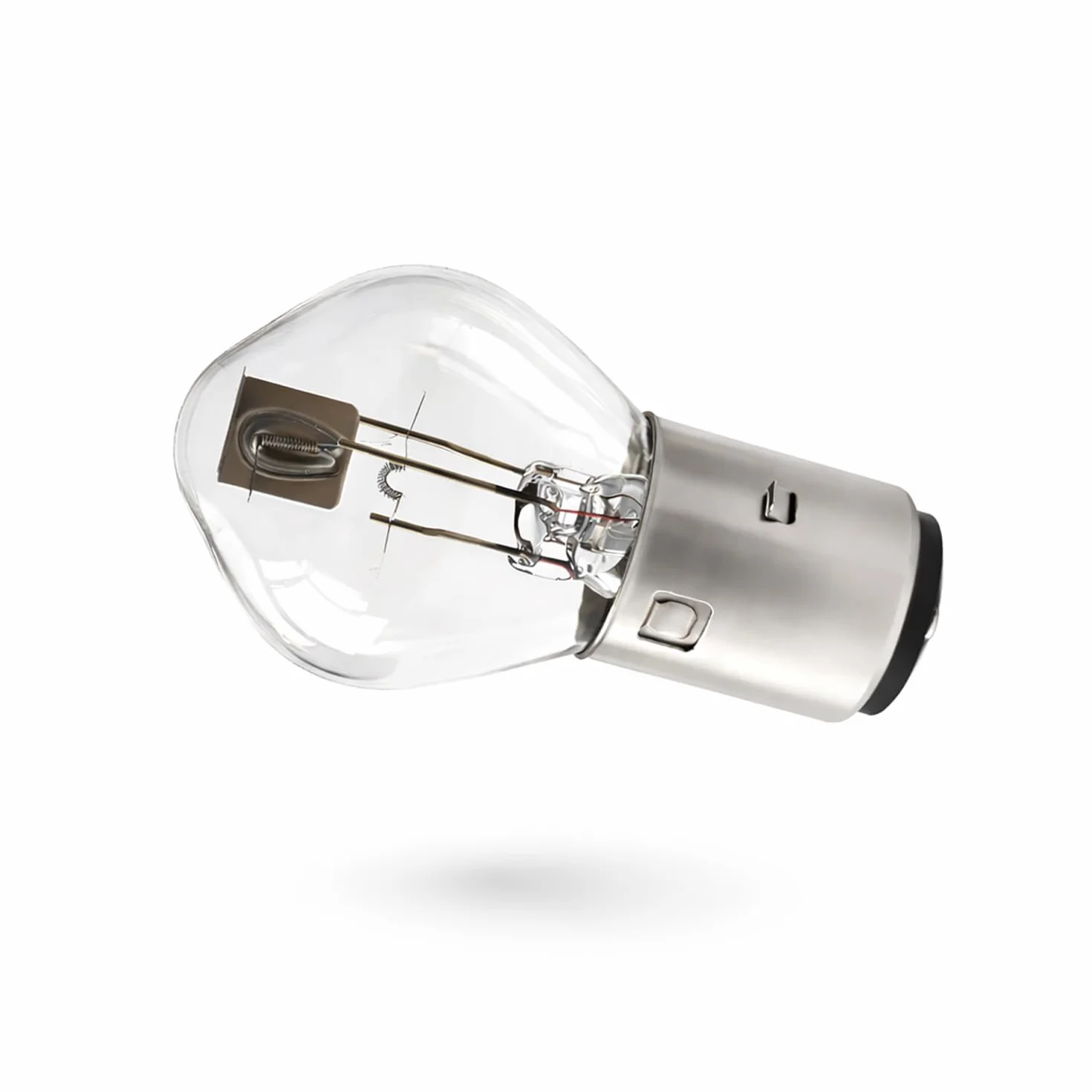 LIGHTWORLD24 BA20d S2 12V 35/35W – Juego de 2 bombillas halógenas Bilux para motocicleta, scooter o ciclomotor – Luz de cruce y carretera superbrillante