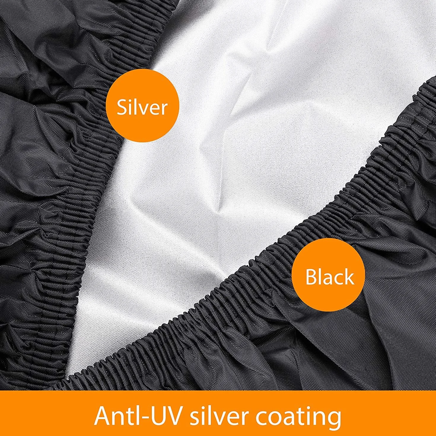 ATV Quad Cover a Prueba de Agua, Delixike Cubierta de Bicicleta eléctrica de Alta Resistencia, Cubierta de ATV para Exteriores para Todas Las Motocicletas, Honda, Polaris, Yamaha, Suzuk