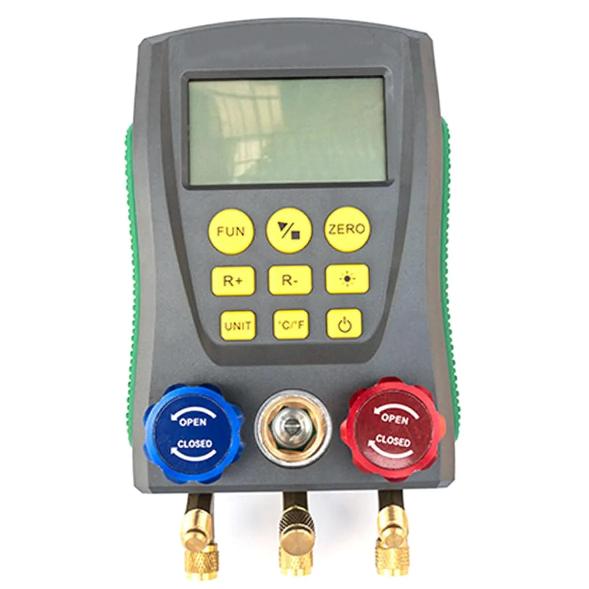 Manómetro digital de refrigeración DY517, aire acondicionado para coche, presión, temperatura, manómetro electrónico, herramientas de prueba, colector digital