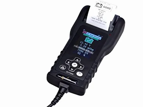 GS Yuasa GYT250 - Comprobador de batería con impresora para coche AGM (plomo)