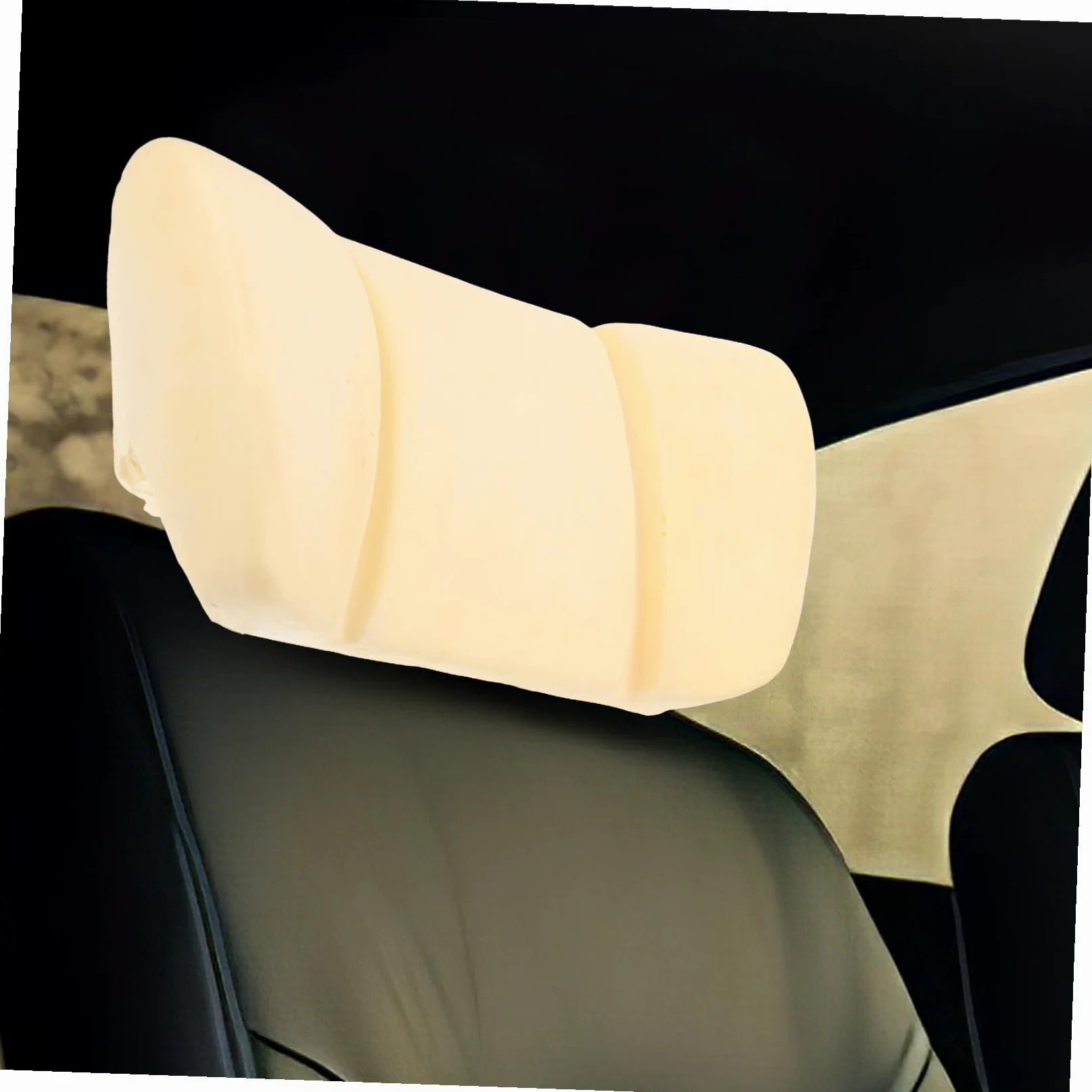 Almohadilla Espuma Reemplazo para Reposacabezas Coche Ergonómica con Tubo de Hierro para Asientos Rv y Negocios sin Funda Soporte Cervical Cómodo y Fácil Instalación