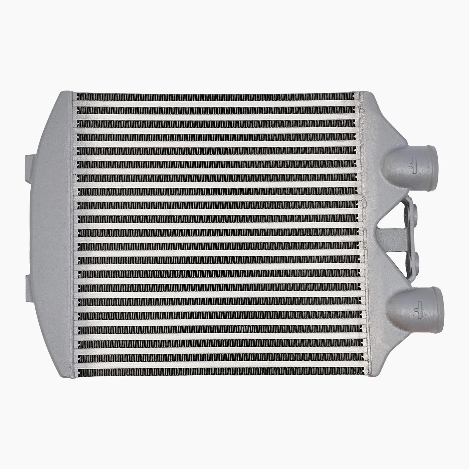 Intercooler 60PSI de aluminio, 1.8 Turbo Intercooler Universal, enfriador de aceite interior, juego de enfriador de aceite del motor, diseño de tubo de doble fila para Ibiza Mk4, VW Polo 9N3