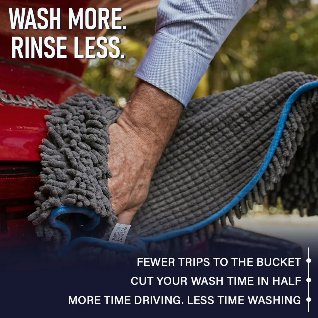 Rapid Dry Towels Mach 2 - Toalla de lavado de coche