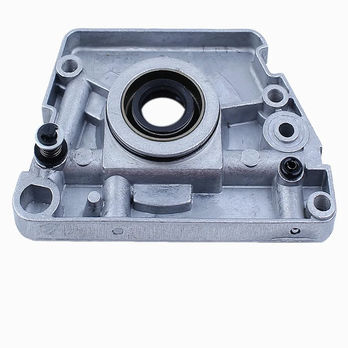 Kit de Engranaje helicoidal de piñón de llanta de engrasador de Bomba de Aceite Compatible para motosierras 61 66 266 XP 268 272 272XP