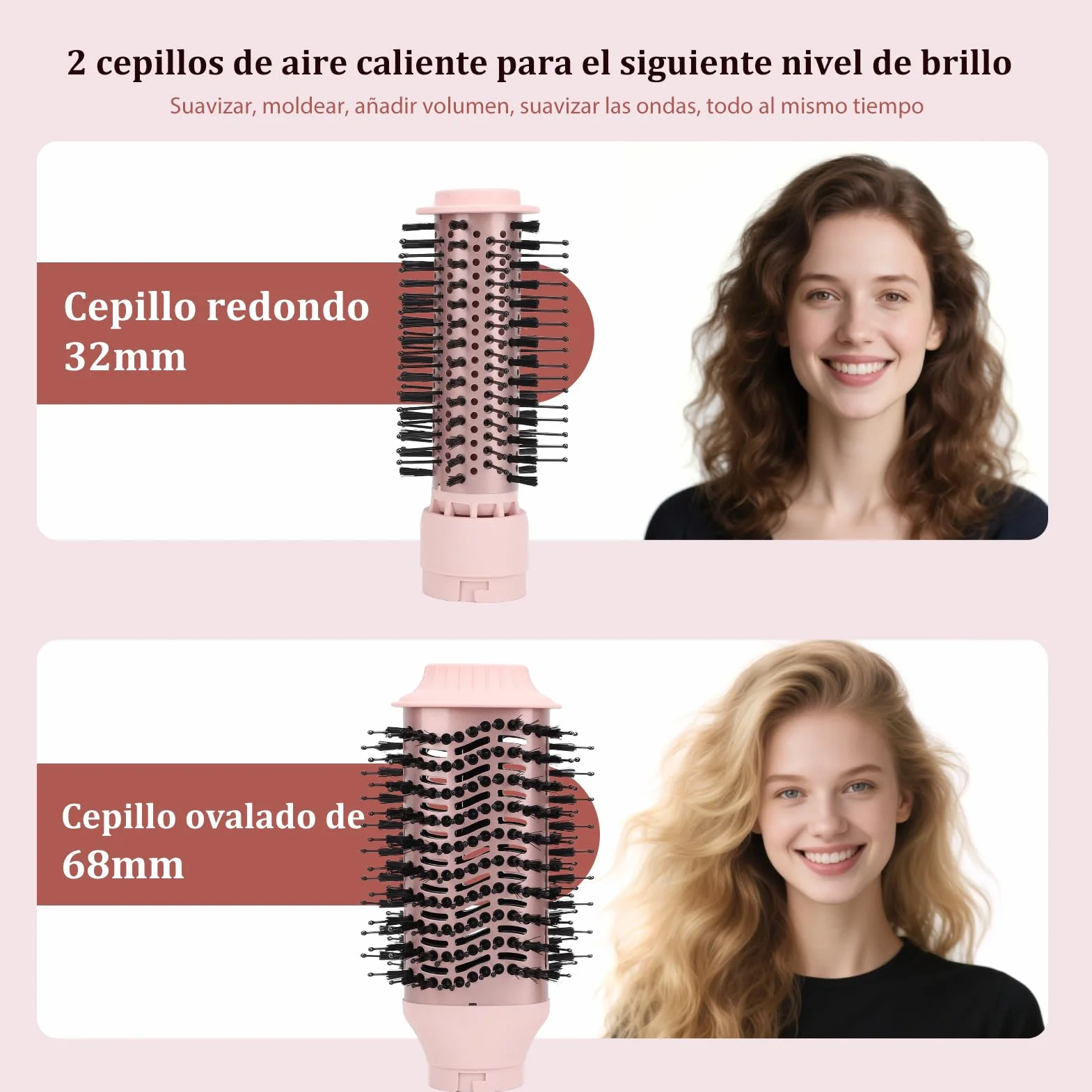 Sonew 6-en-1 Multi Hairstyler Airstyler 110000 rpm Estilizador de Pelo con Iones y Secador Rizador Automático 32 mm