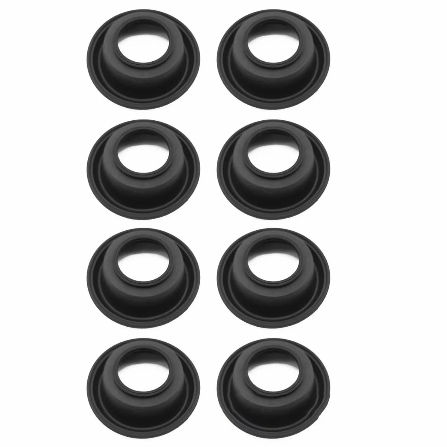 Kit Carburador Repuesto Compatible Con Yamaha Para FZR400 FZR400RR Kit De Reconstrucción De Membrana De Émbolo De Vacío De Carburador De Motocicleta Con Sello(8pcs)