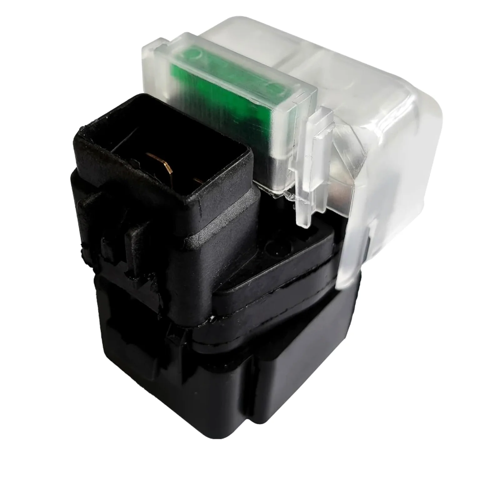 Solenoide arrancador motocicleta Solenoide de relé de arranque de 12 V compatible con SUZUKI LT-A400 EIGER 400 2X4 AUTO LTA400 LTA LT-A FEIGER 400 4X4 AUTO Relé arranque genérico(1pc relay)