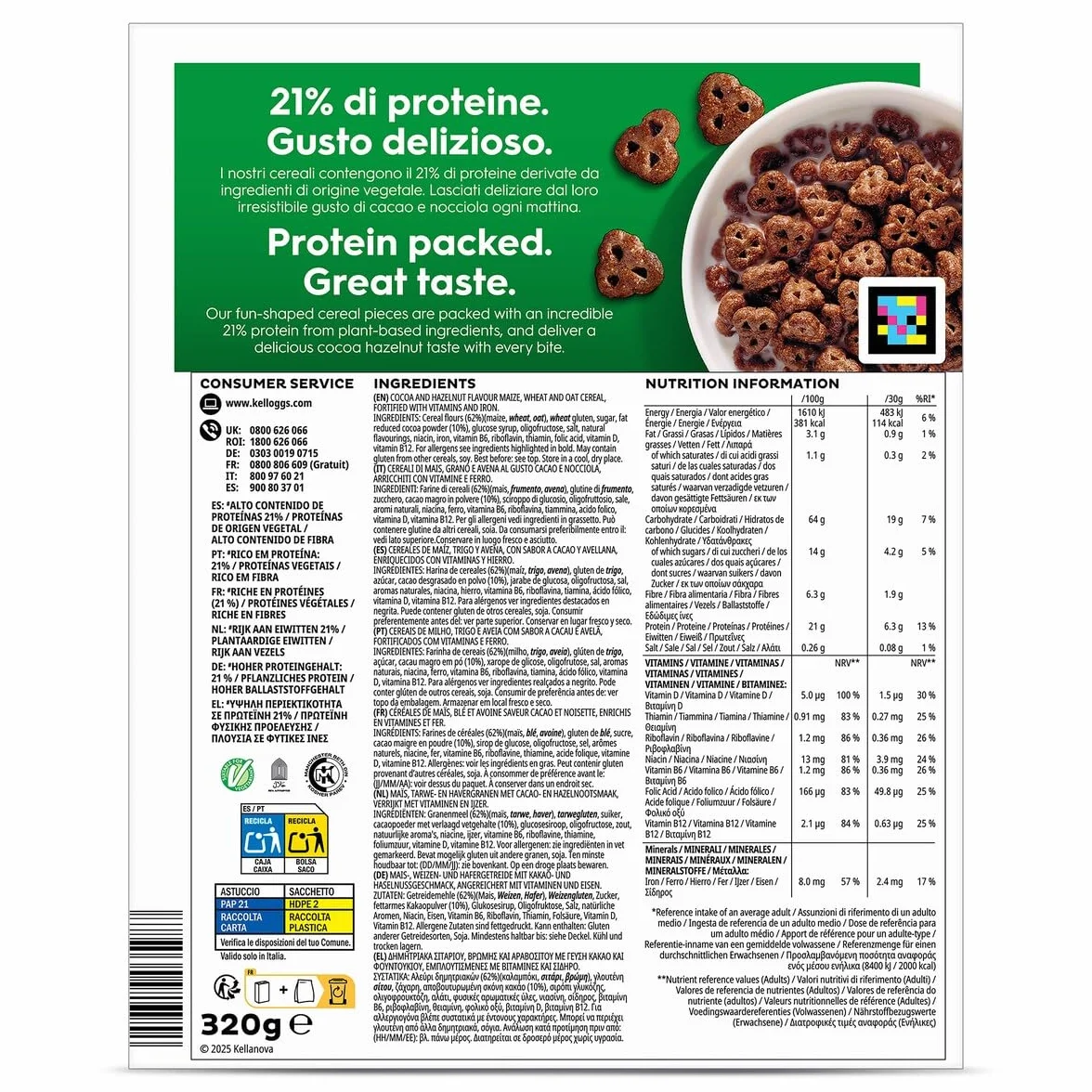 Kellogg's Special K High Protein 320g